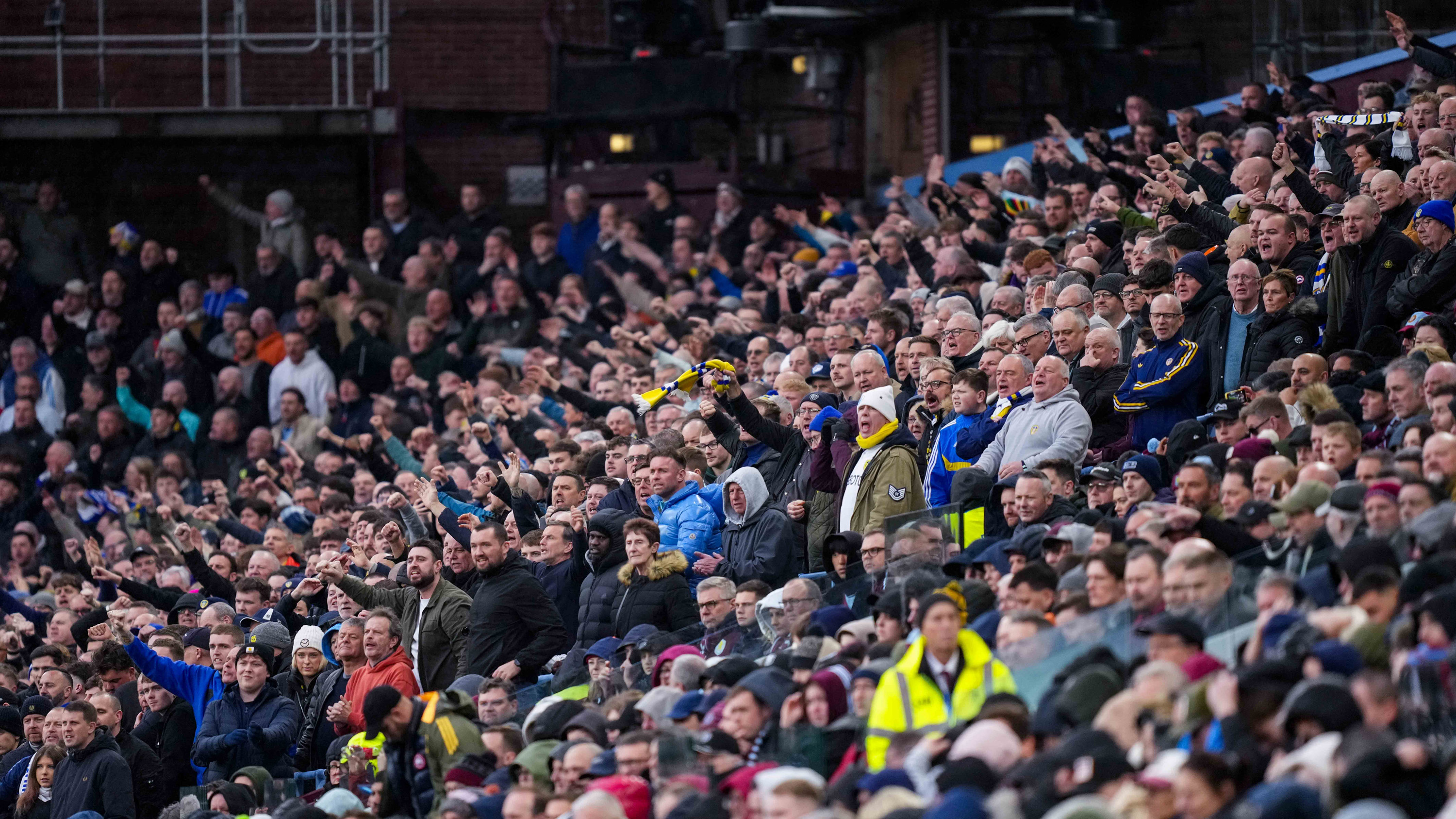 Fans at Villa Park