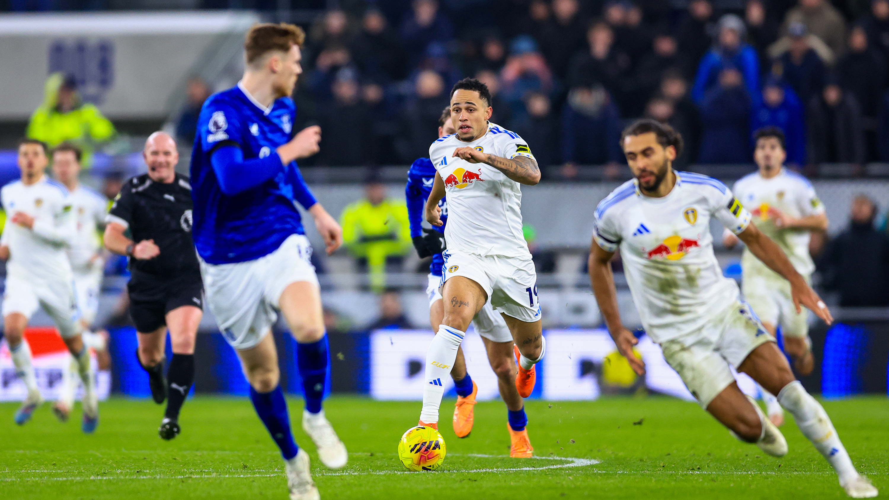 Noah Okafor Everton Jan 26 Running