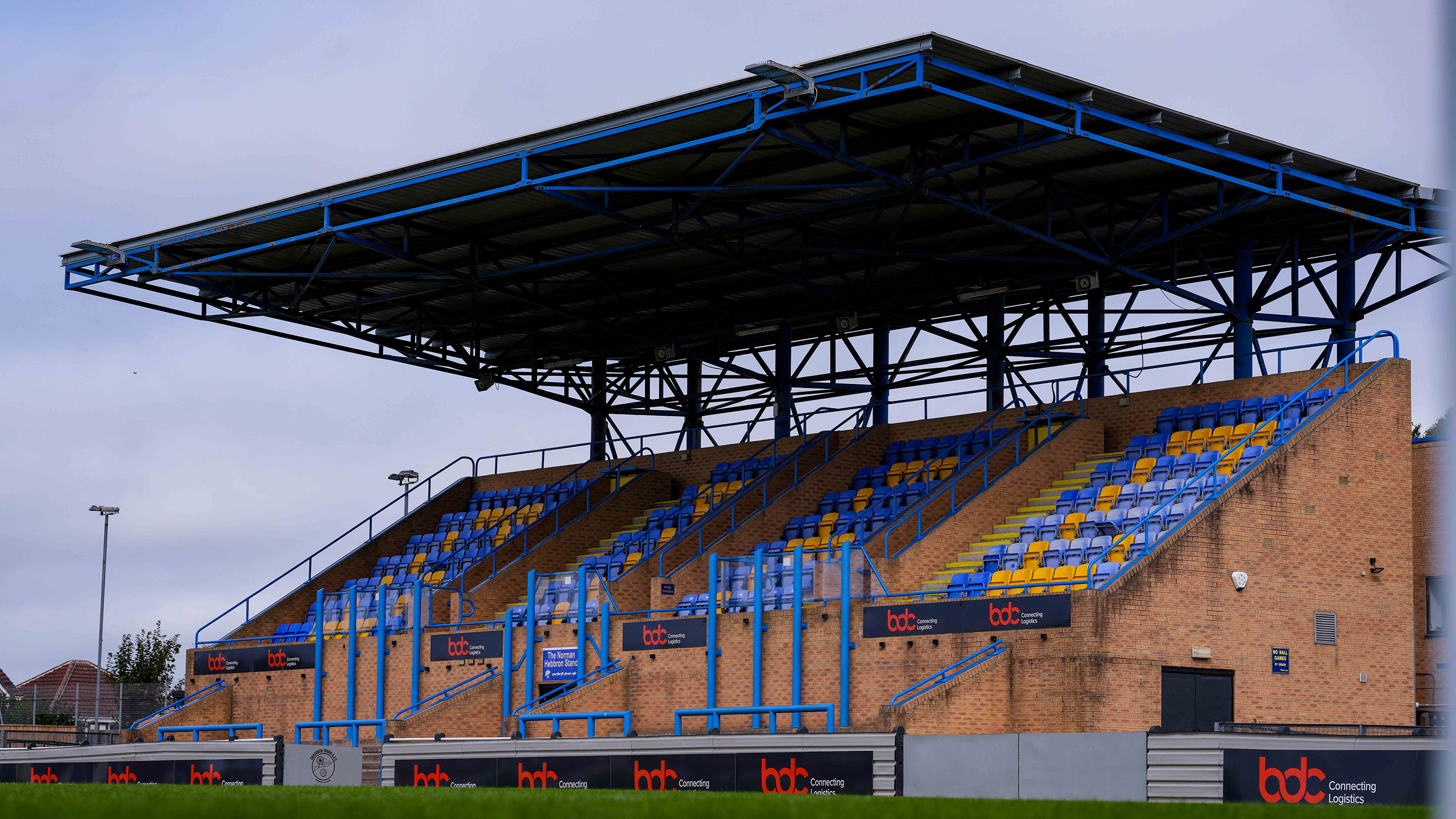 BD Community Stadium Stockport (H) Oct 07 Main Stand