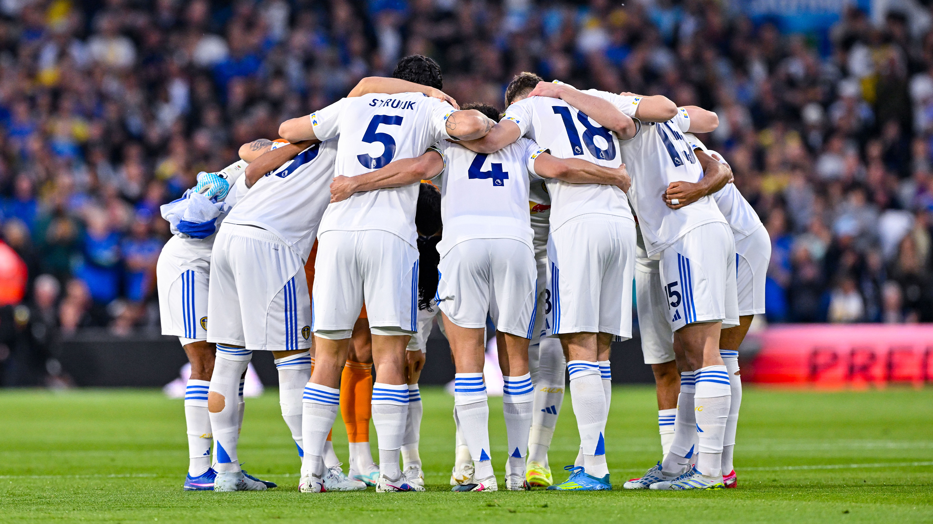 Team Huddle Burnley May 26 Pre-Match