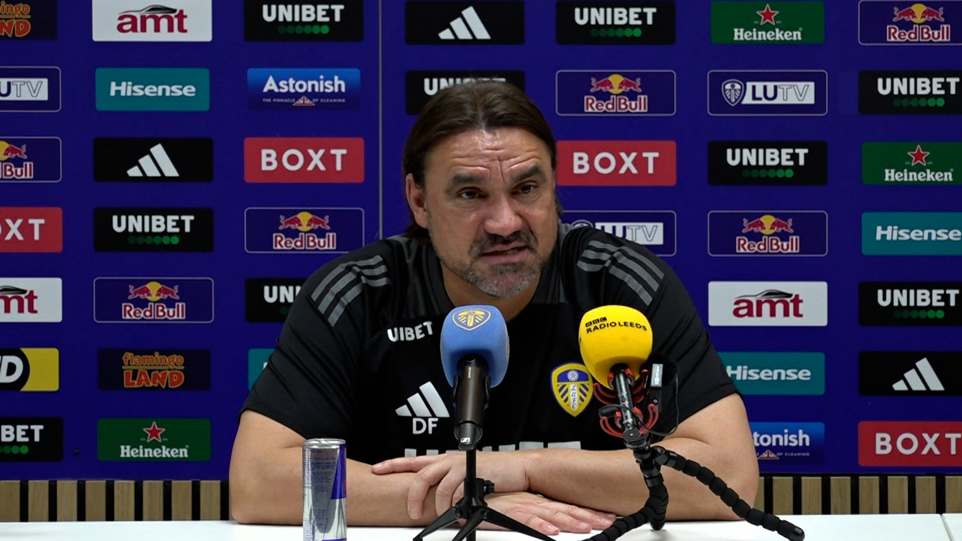 Daniel Farke pre Bristol presser