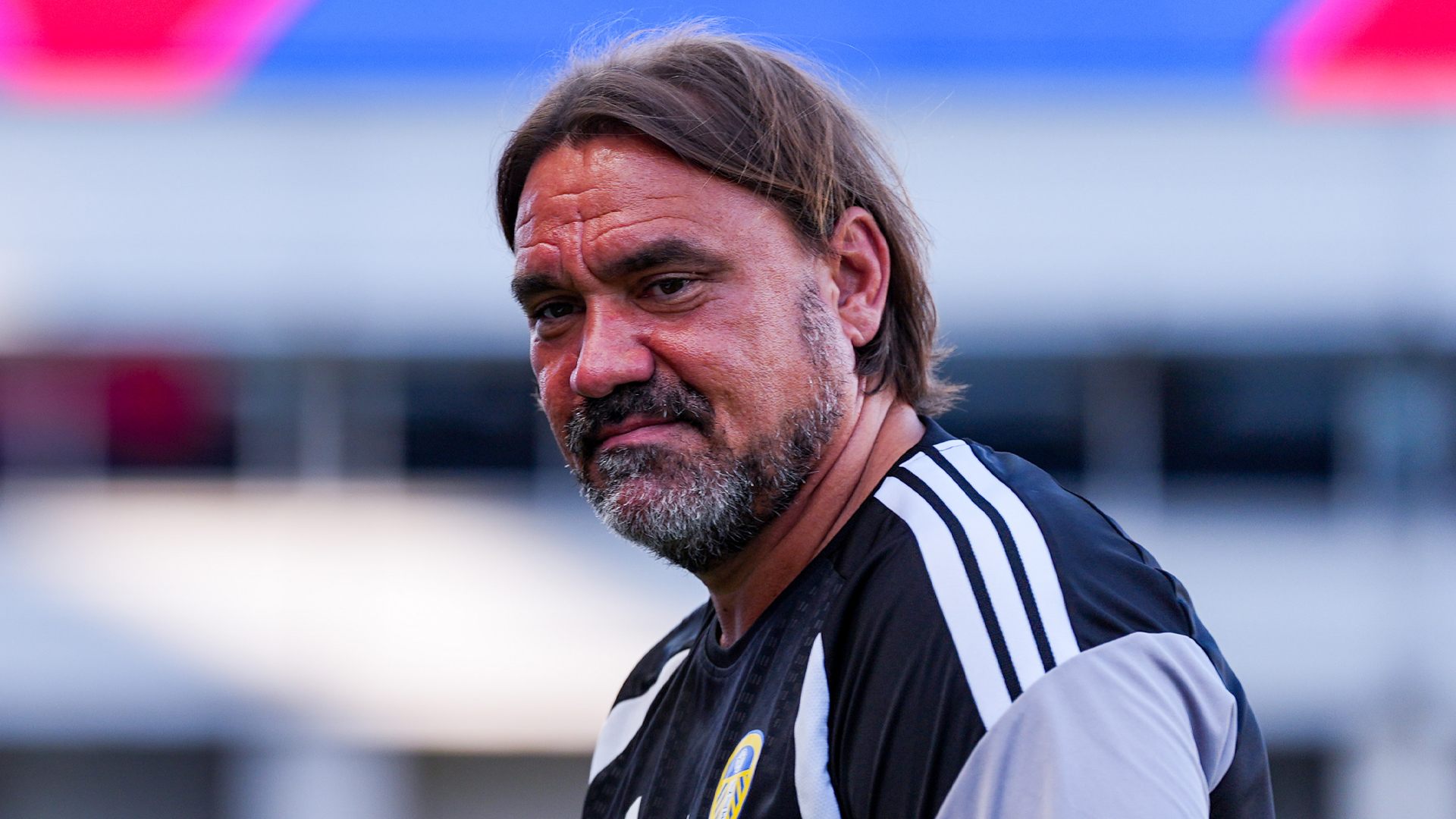 Daniel Farke Man Utd Aug 26 Smiling Pitchside