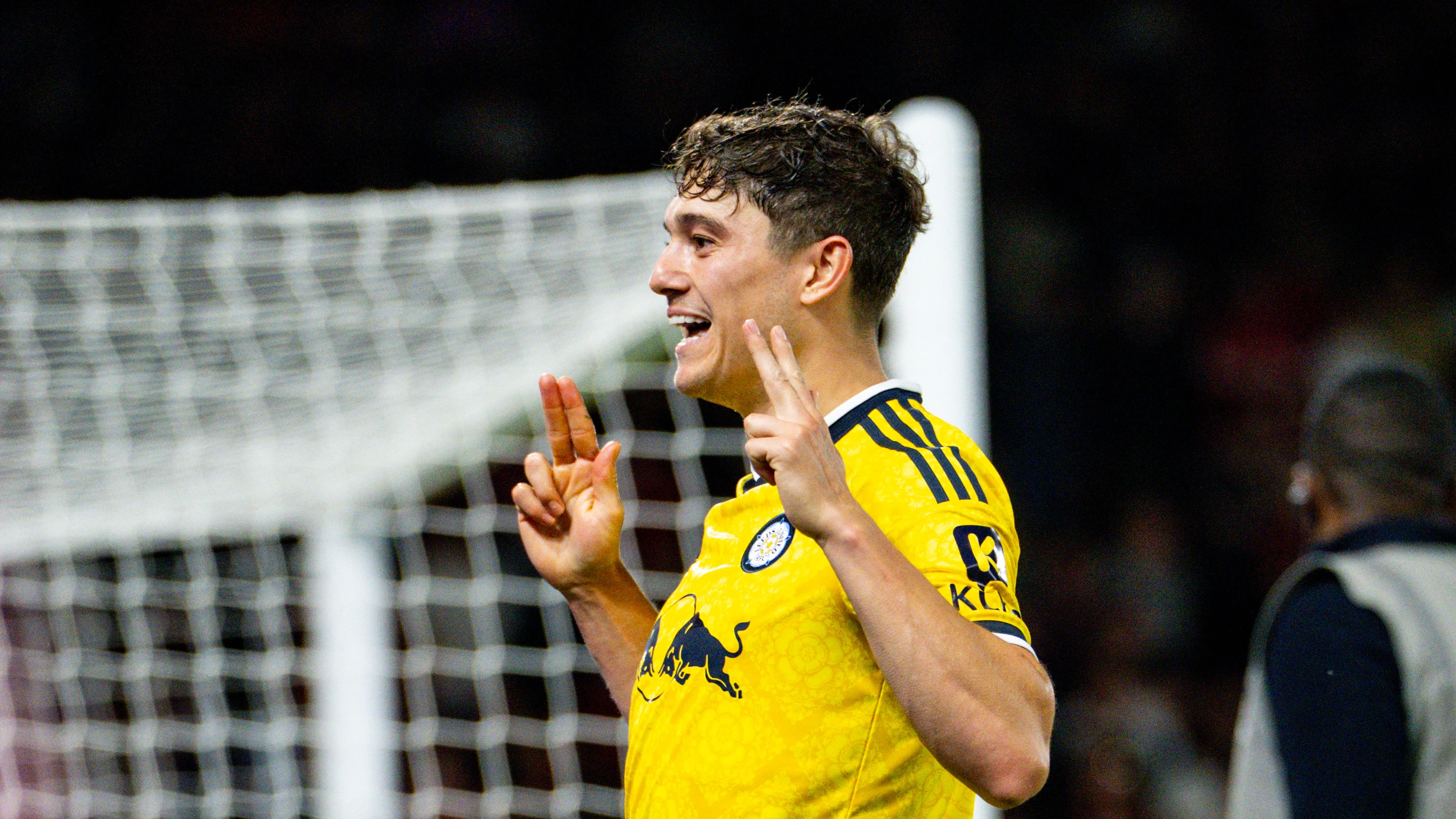 Daniel James goal celebration vs Forest A CCR2 Aug 26