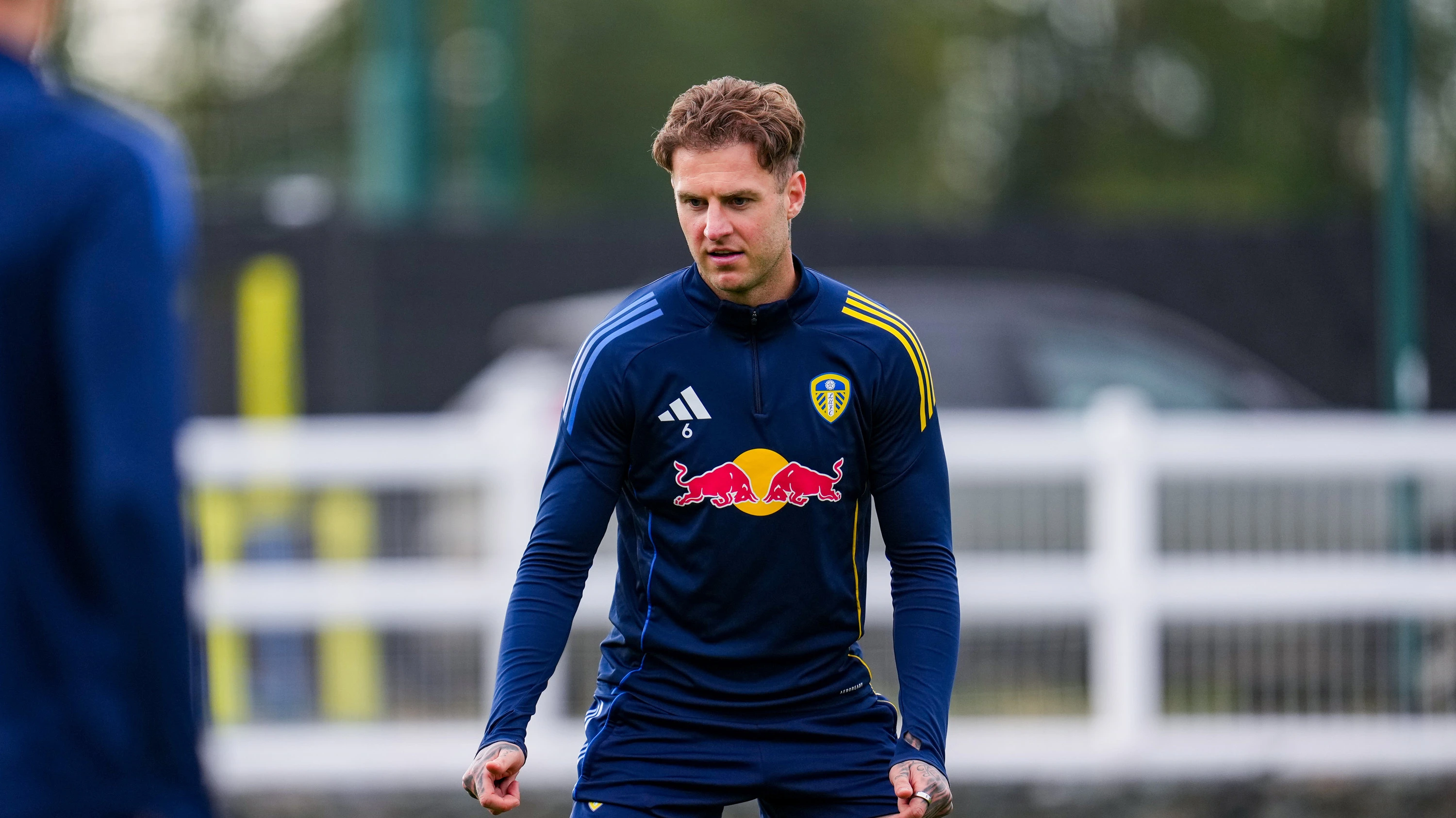 Joe Rodon pre City training