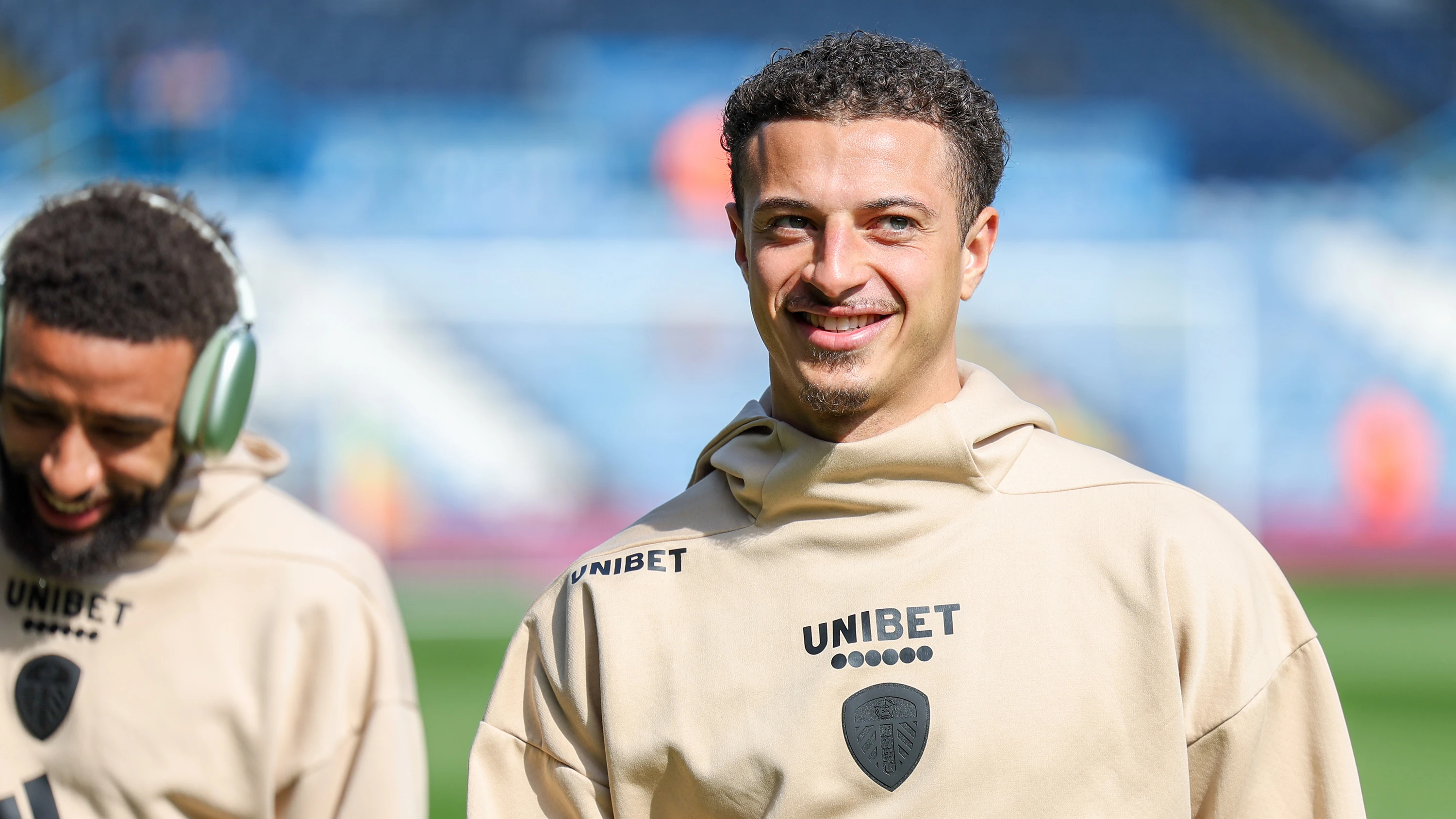 Ethan Ampadu arrives at ER