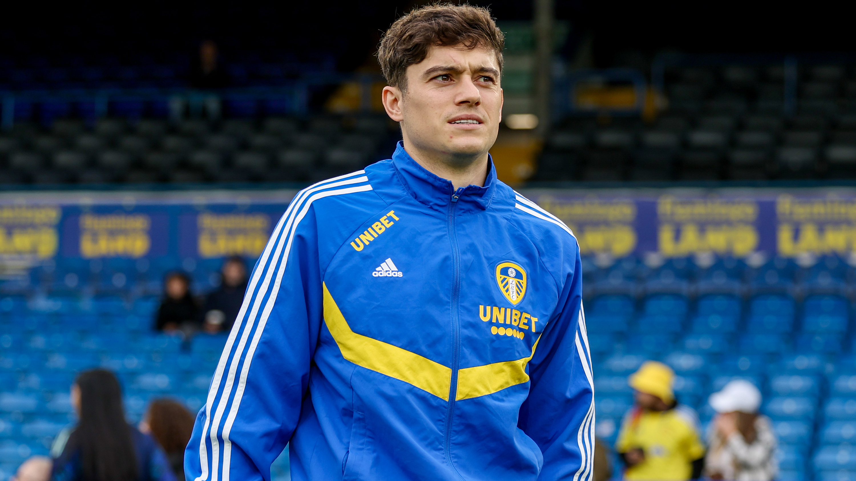 Dan James arrival photo