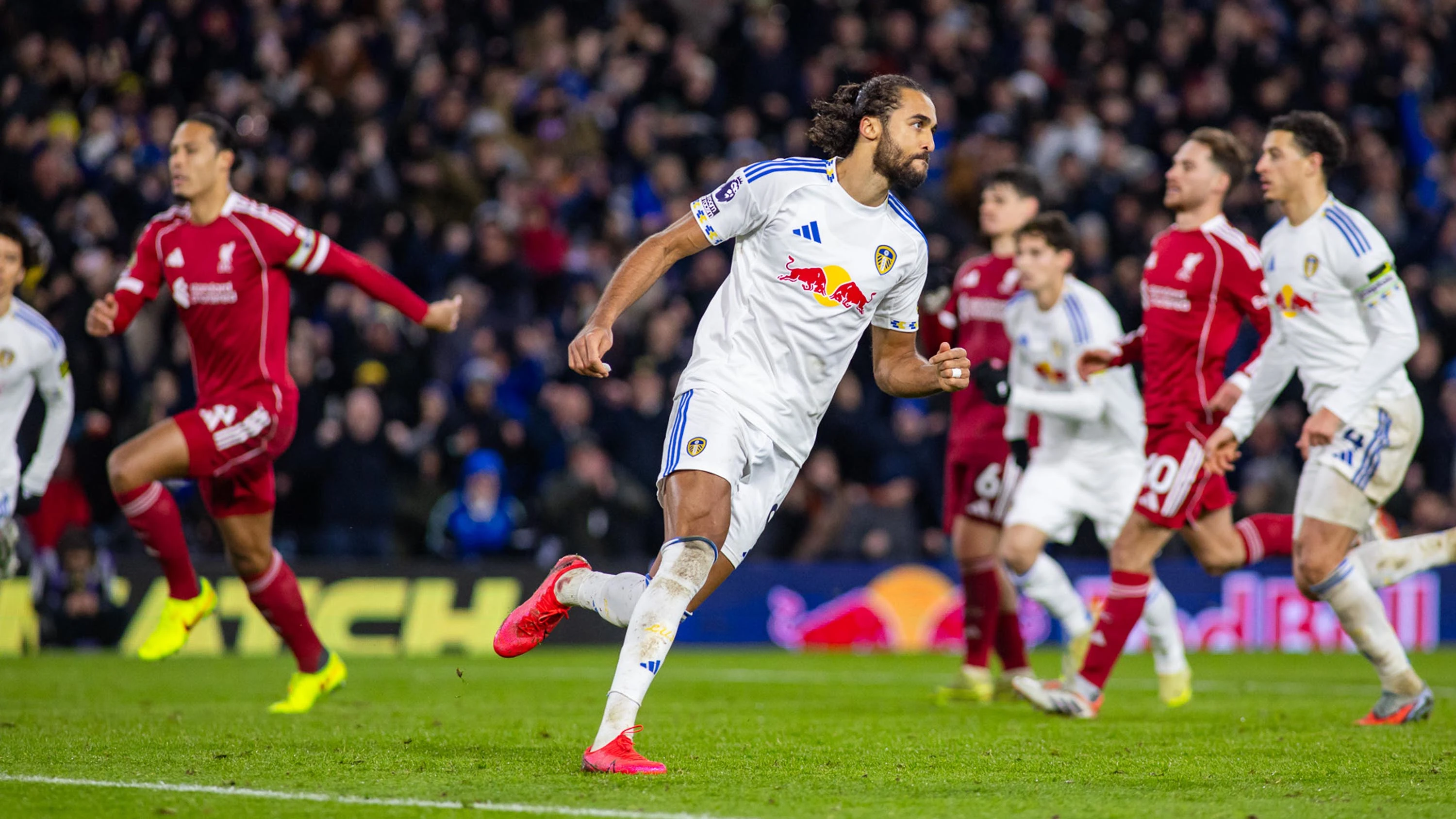 Dominic Calvert-Lewin celebration vs Liverpool