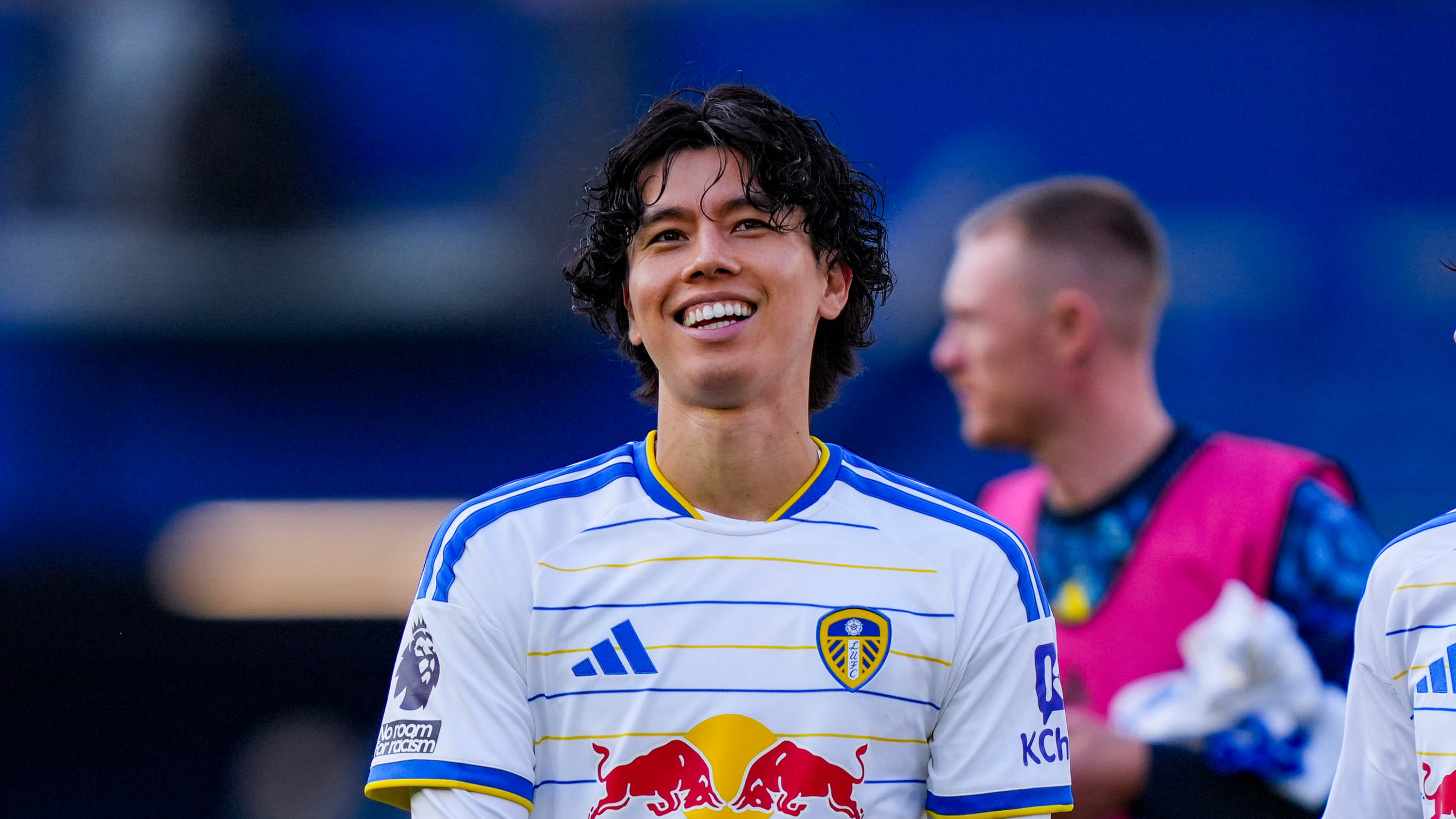 Ao Tanaka Brighton Sept 26 Smiling post match
