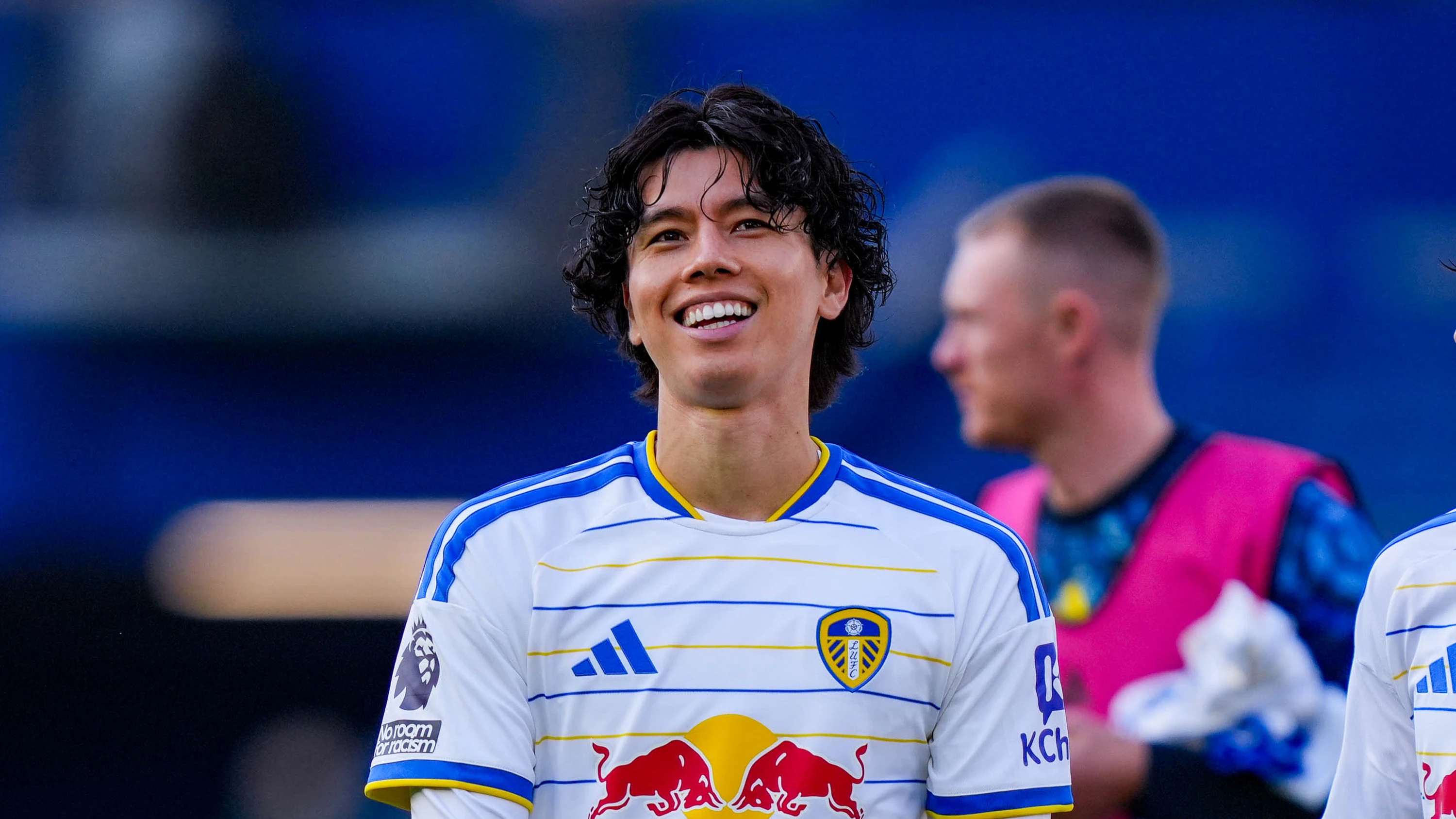 Ao Tanaka Brighton Sept 26 Smiling post match