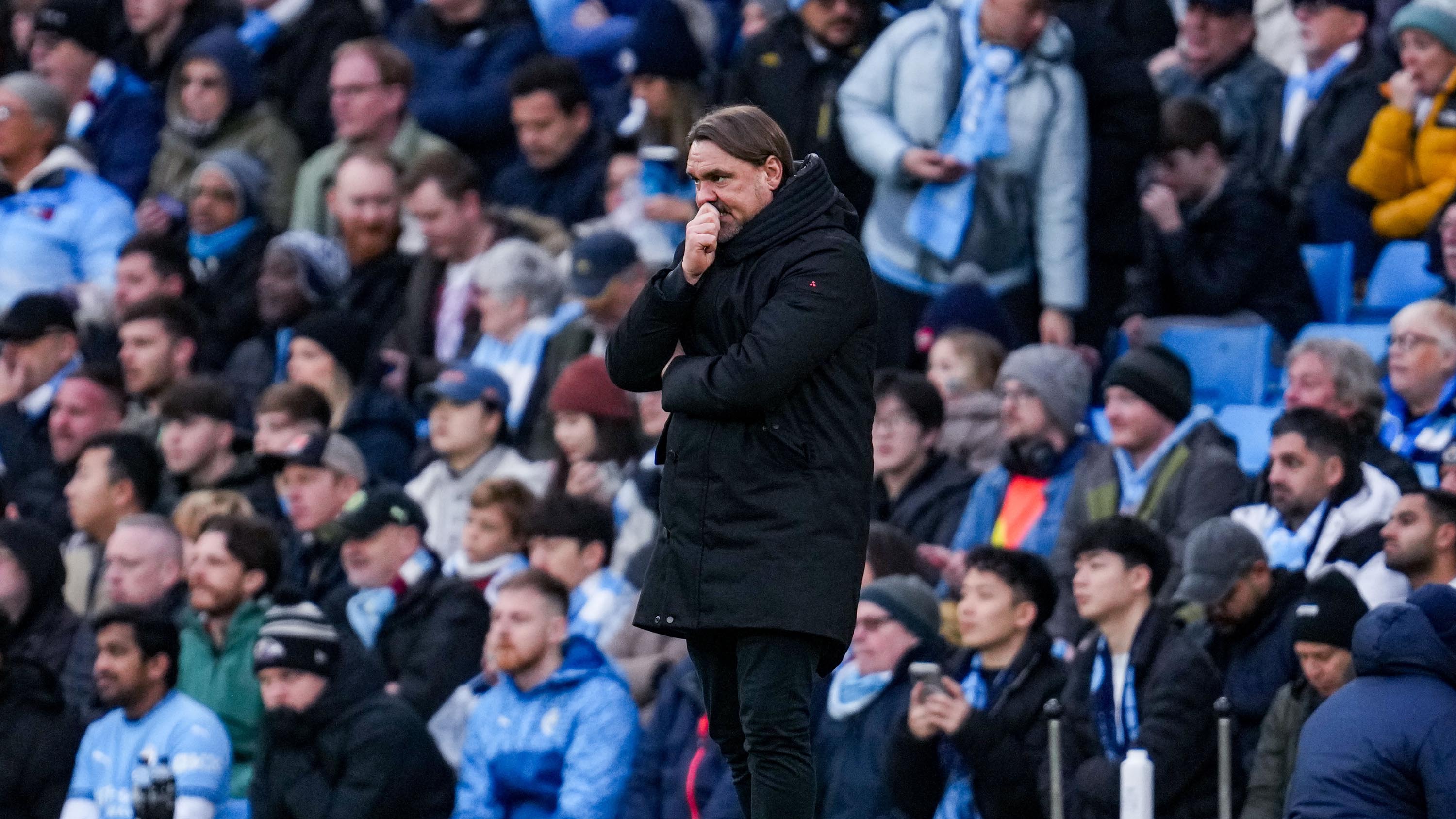 Daniel Farke vs Manchester City
