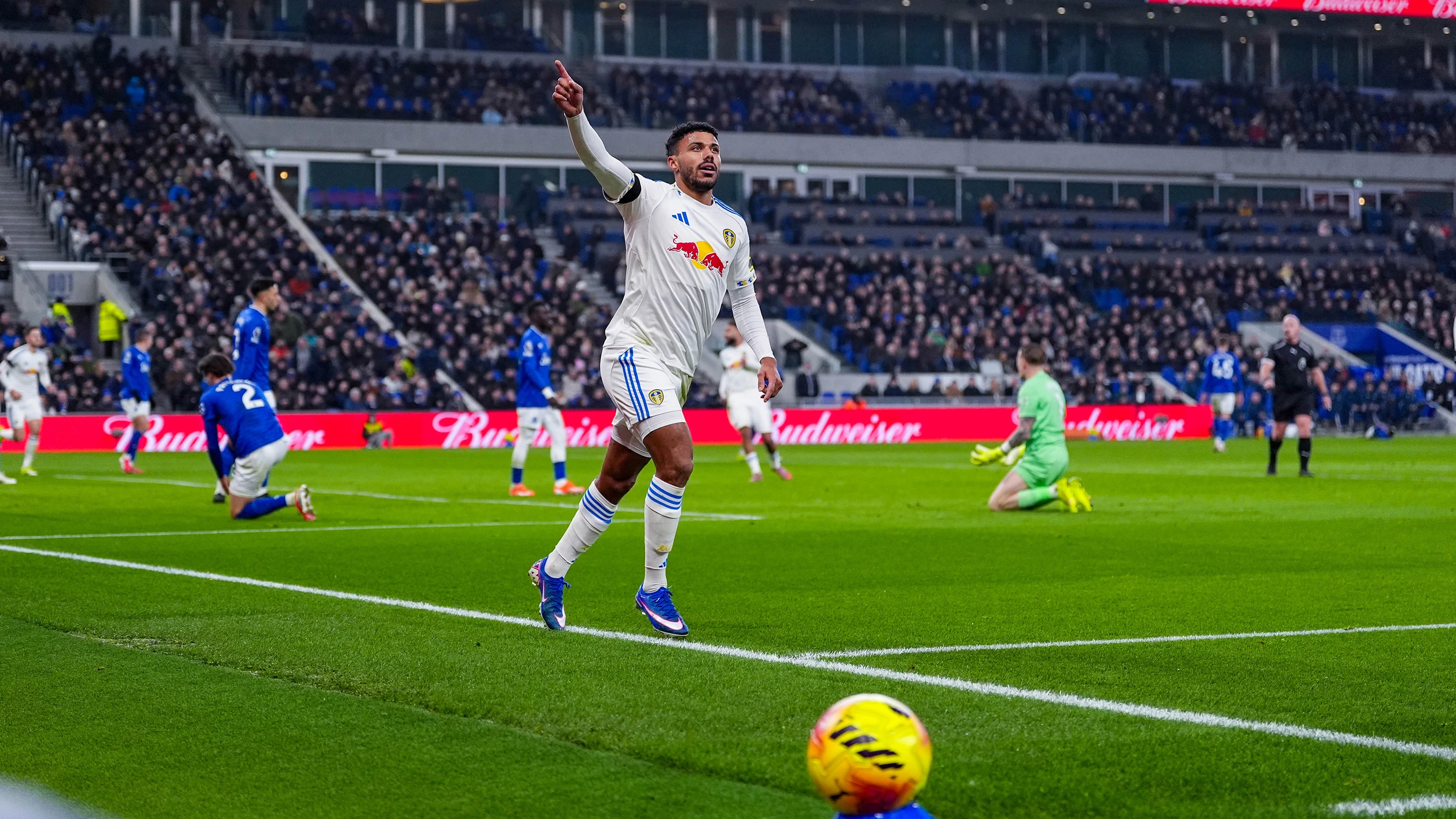 James Justin goal vs Everton (2)