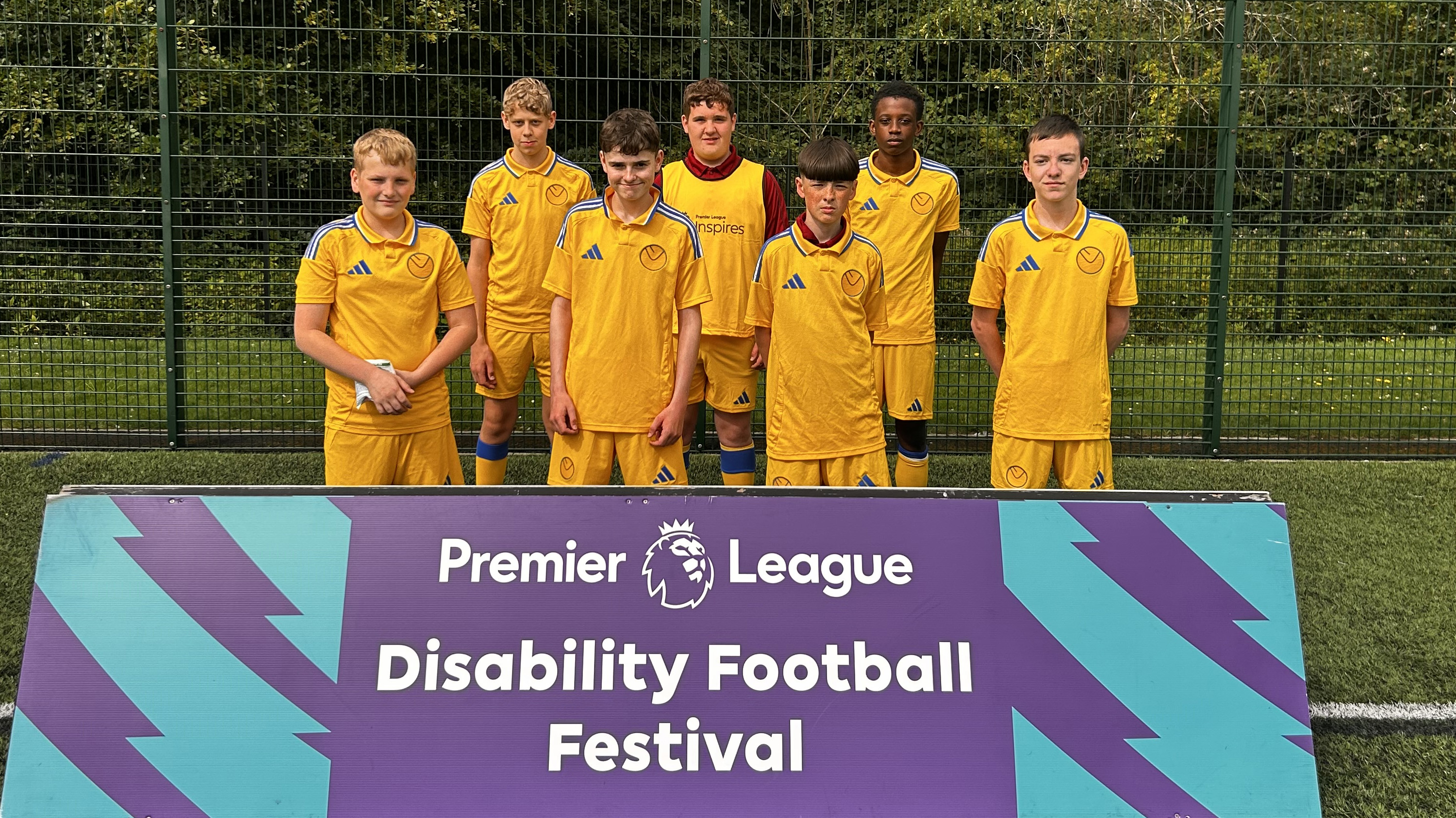Tournament success for Leeds United Disability team photo