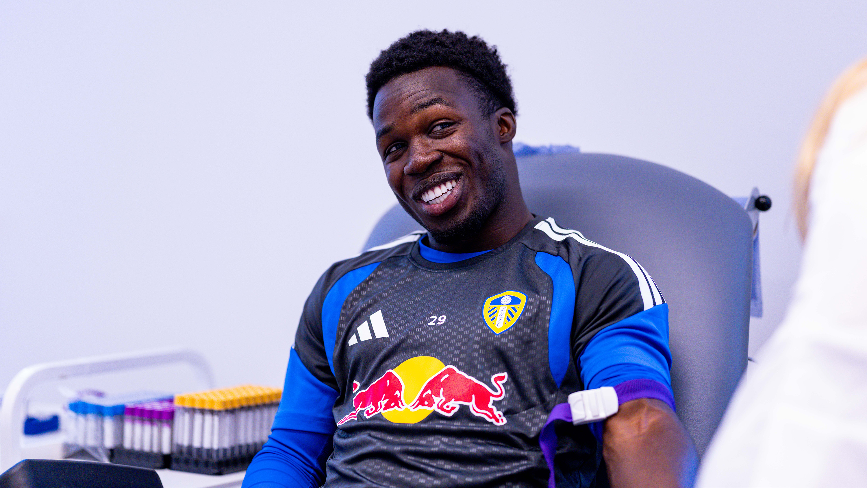Willy Gnonto Pre-Season Day 1 July 26 Blood Test