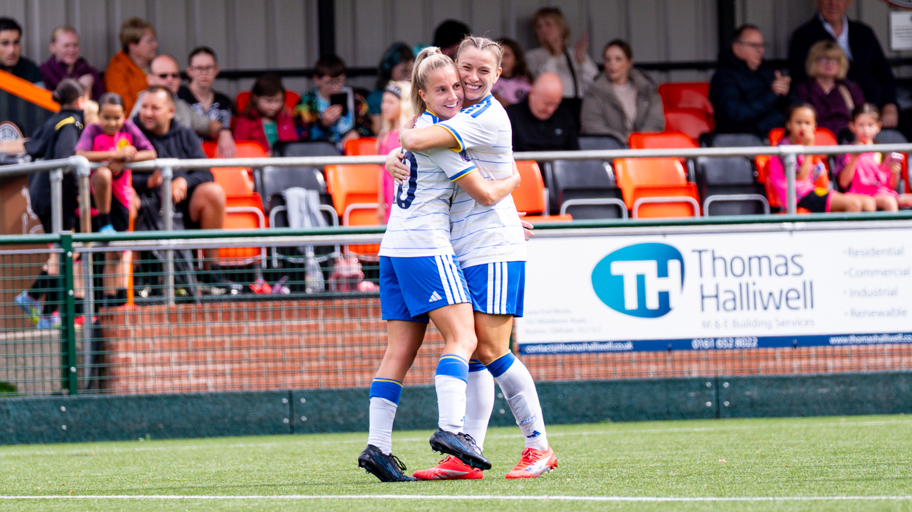 Darcie Greene Chorley (A) Aug 30 Goal Celebration
