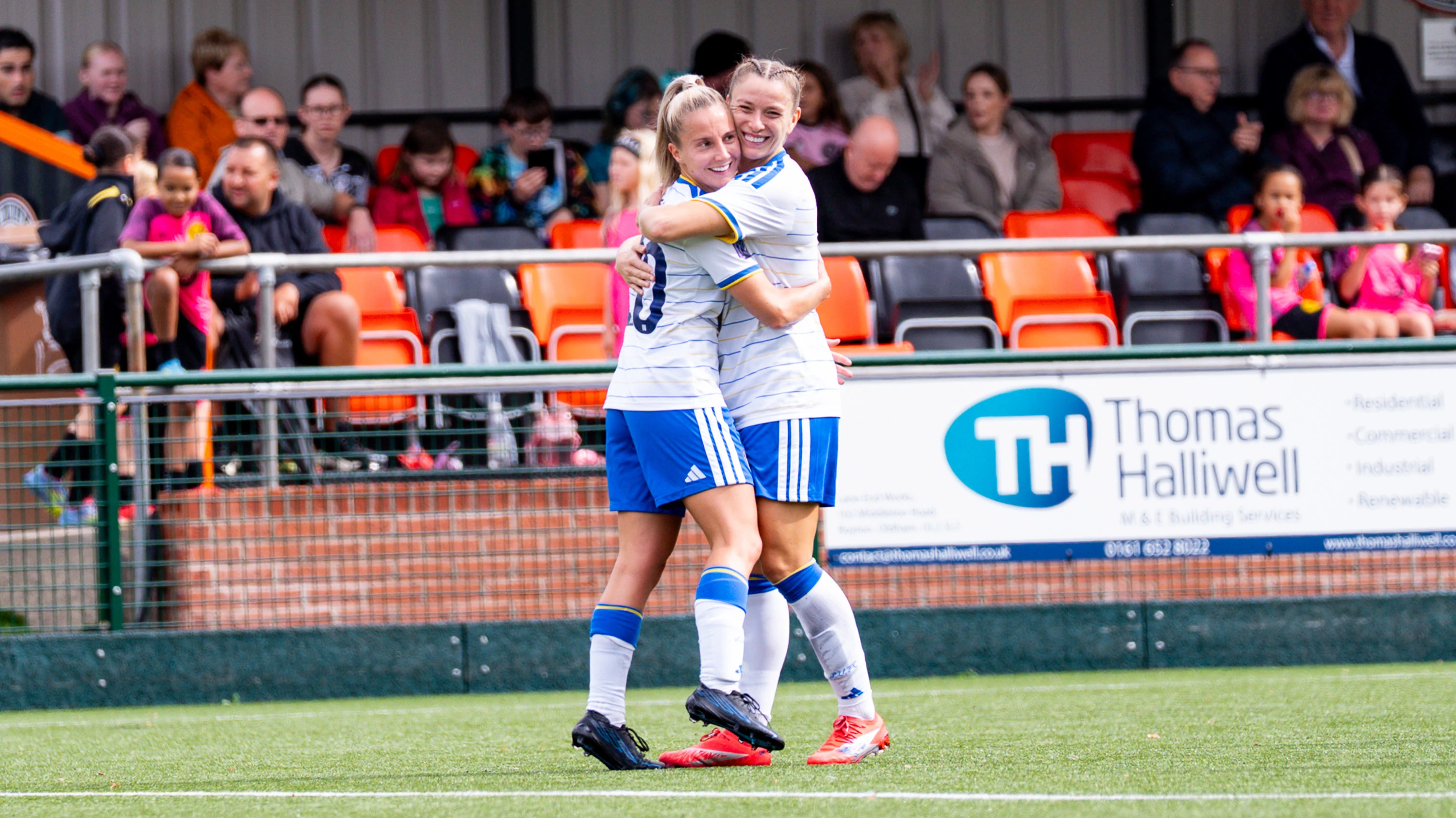Darcie Greene Chorley (A) Aug 30 Goal Celebration