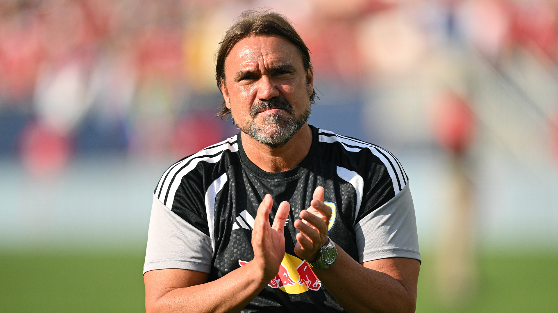 Daniel Farke Liverpool Aug 26 Clapping Post Match