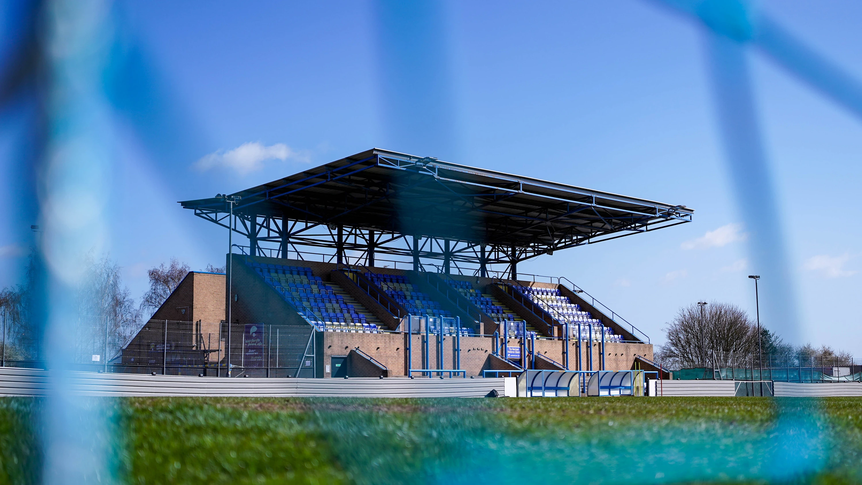 Garforth stand from goal