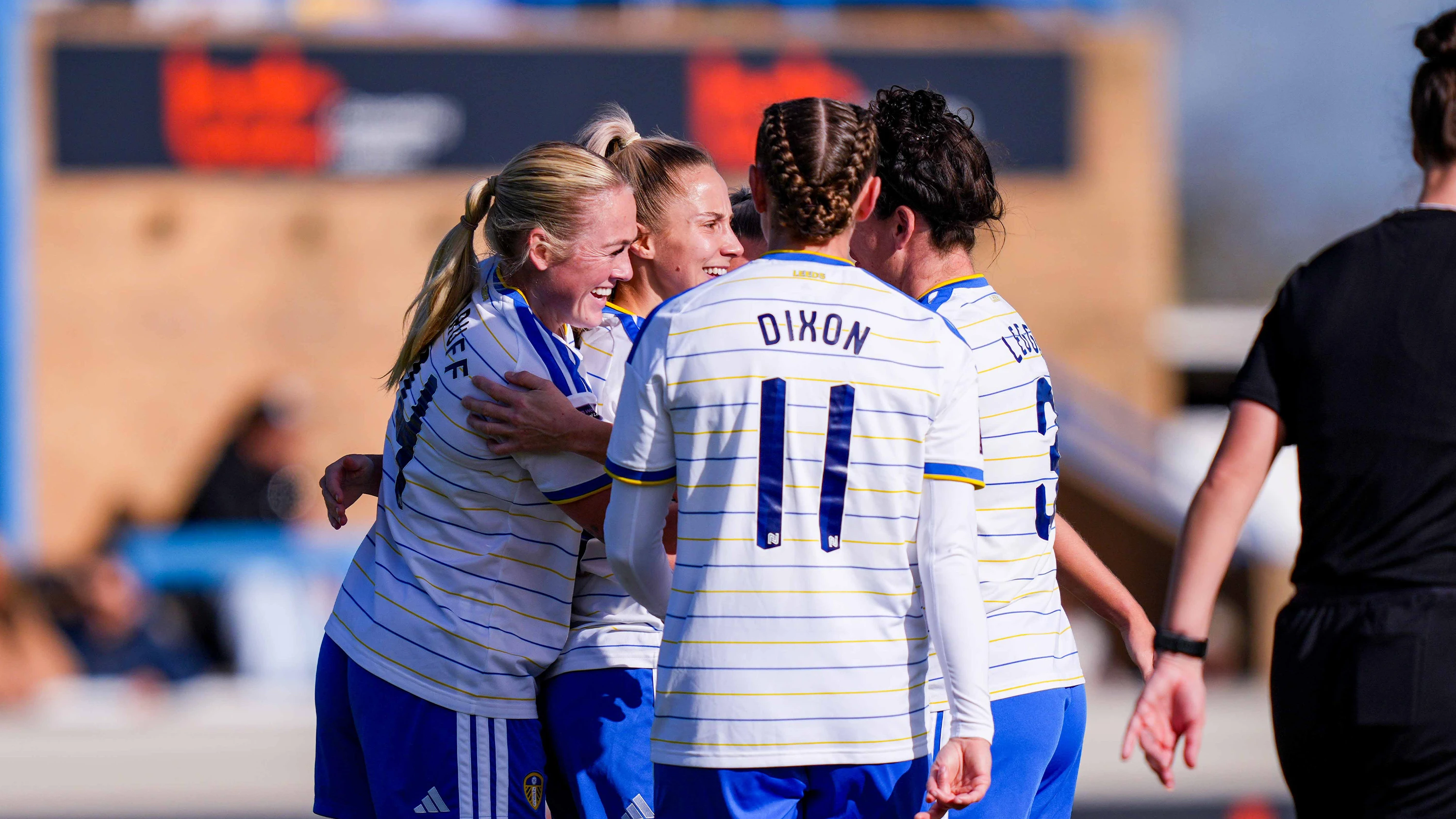 Amy Woodruff Norton Stockton Oct 26 Celebrating goal
