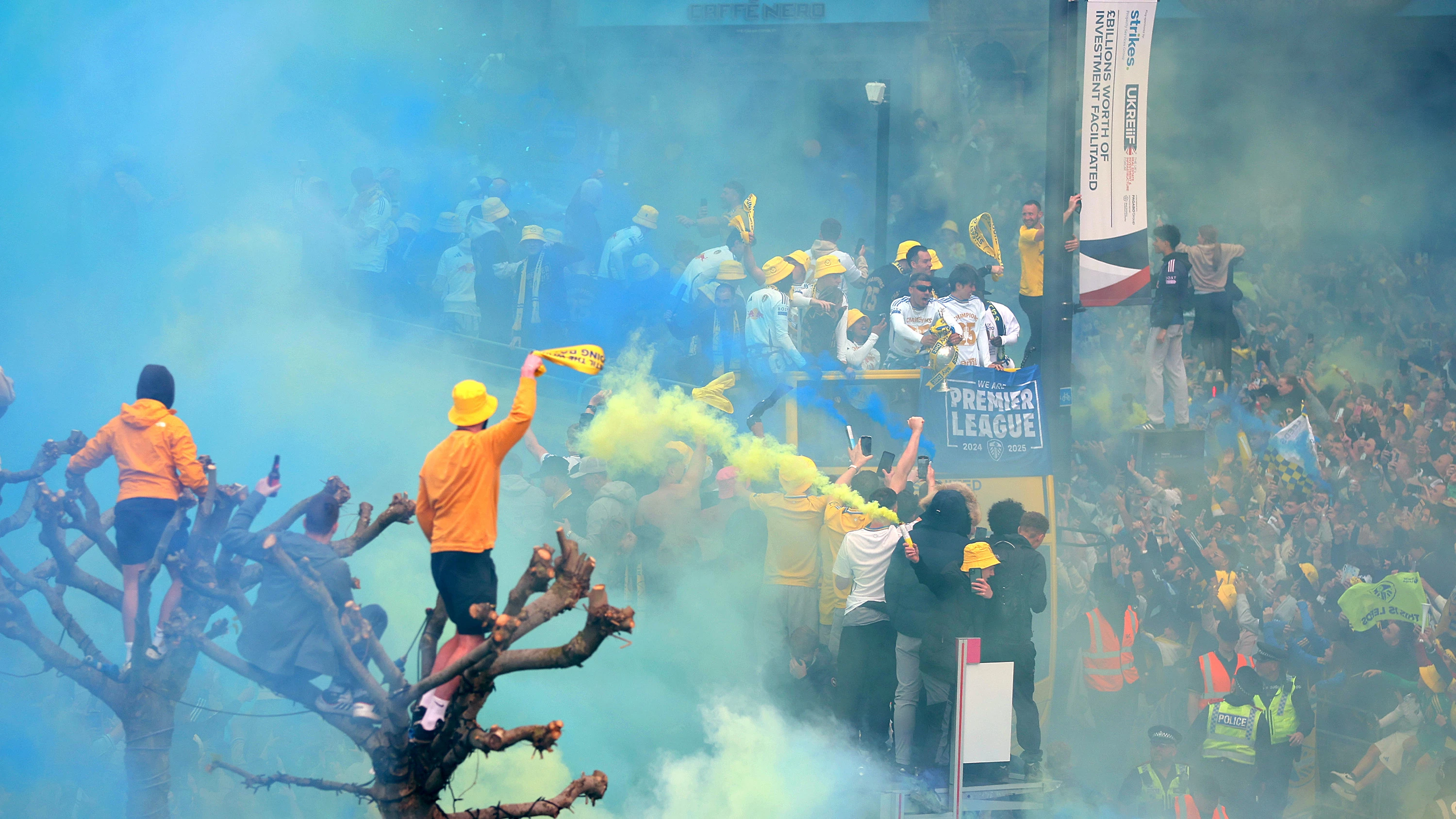Leeds United Promotion Parade