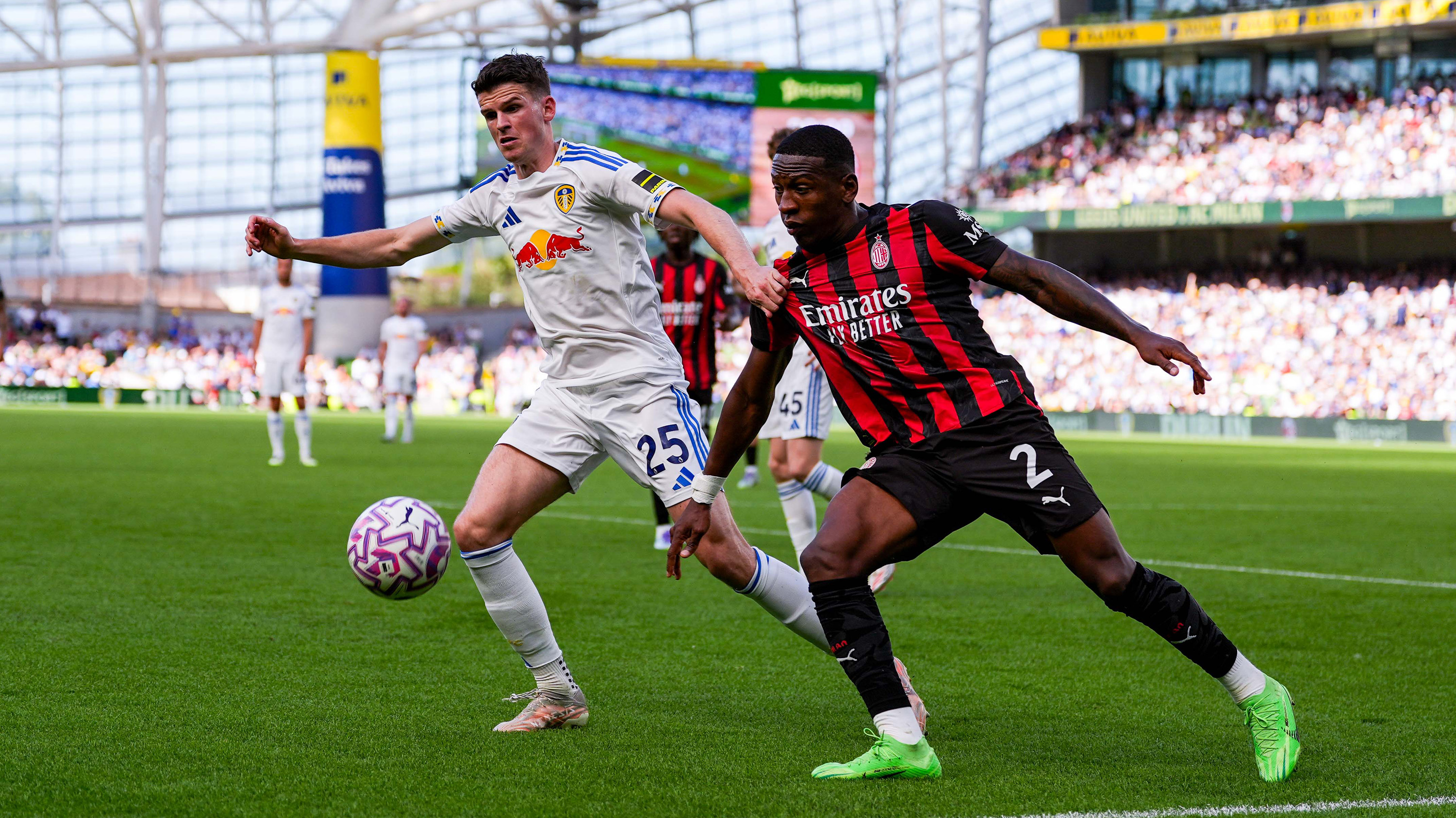 Sam Byram AC Milan Jul 25 Challenging