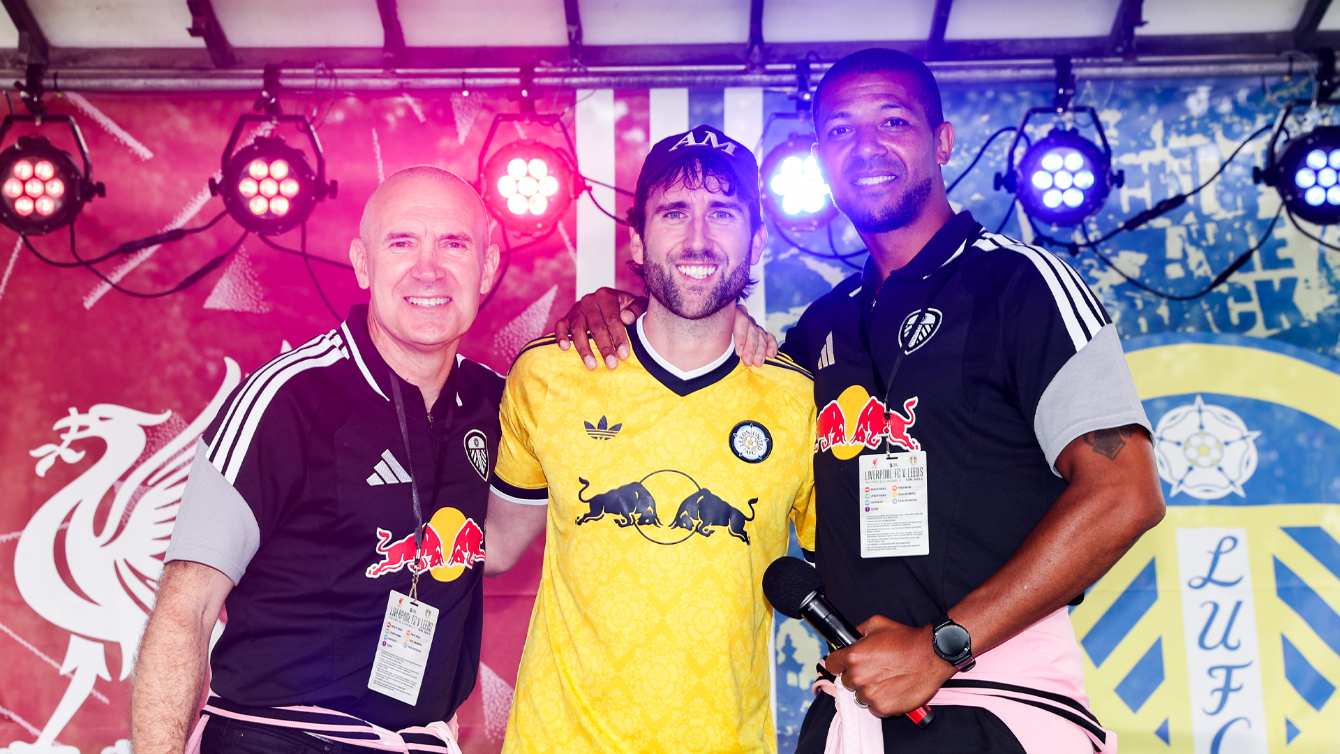 Tony Dorigo Matt Lewis Jermaine Beckford Liverpool Aug 26 Chicago Pre-Match