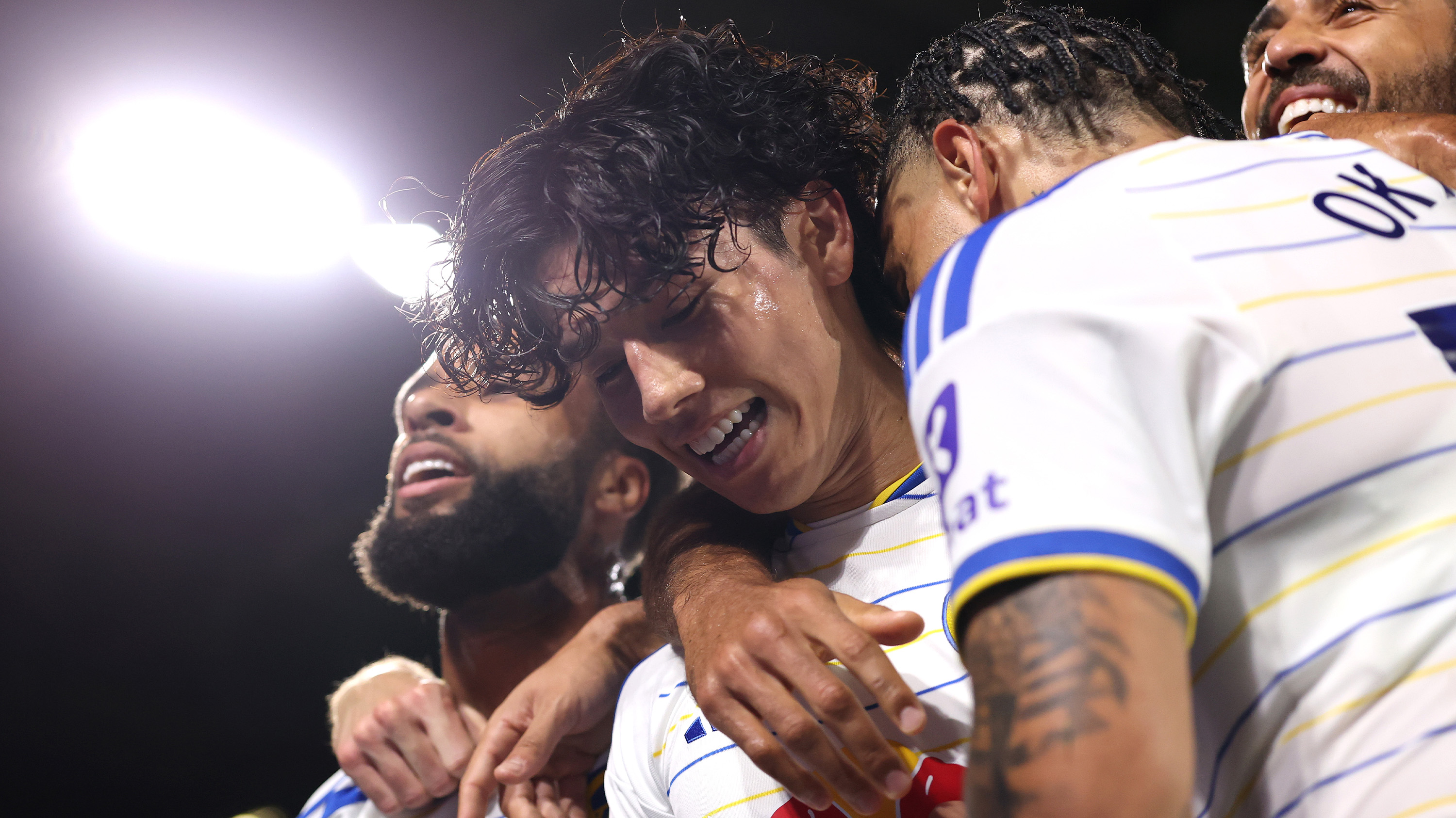 Ao Tanaka Newcastle Sep 26 Celebrating goal Okafor