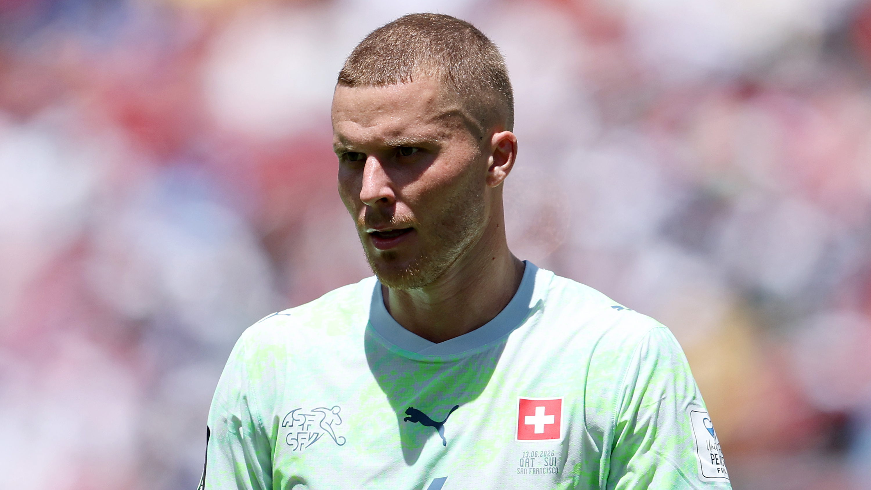 Nico Elvedi Switzerland Jun 26 Staring