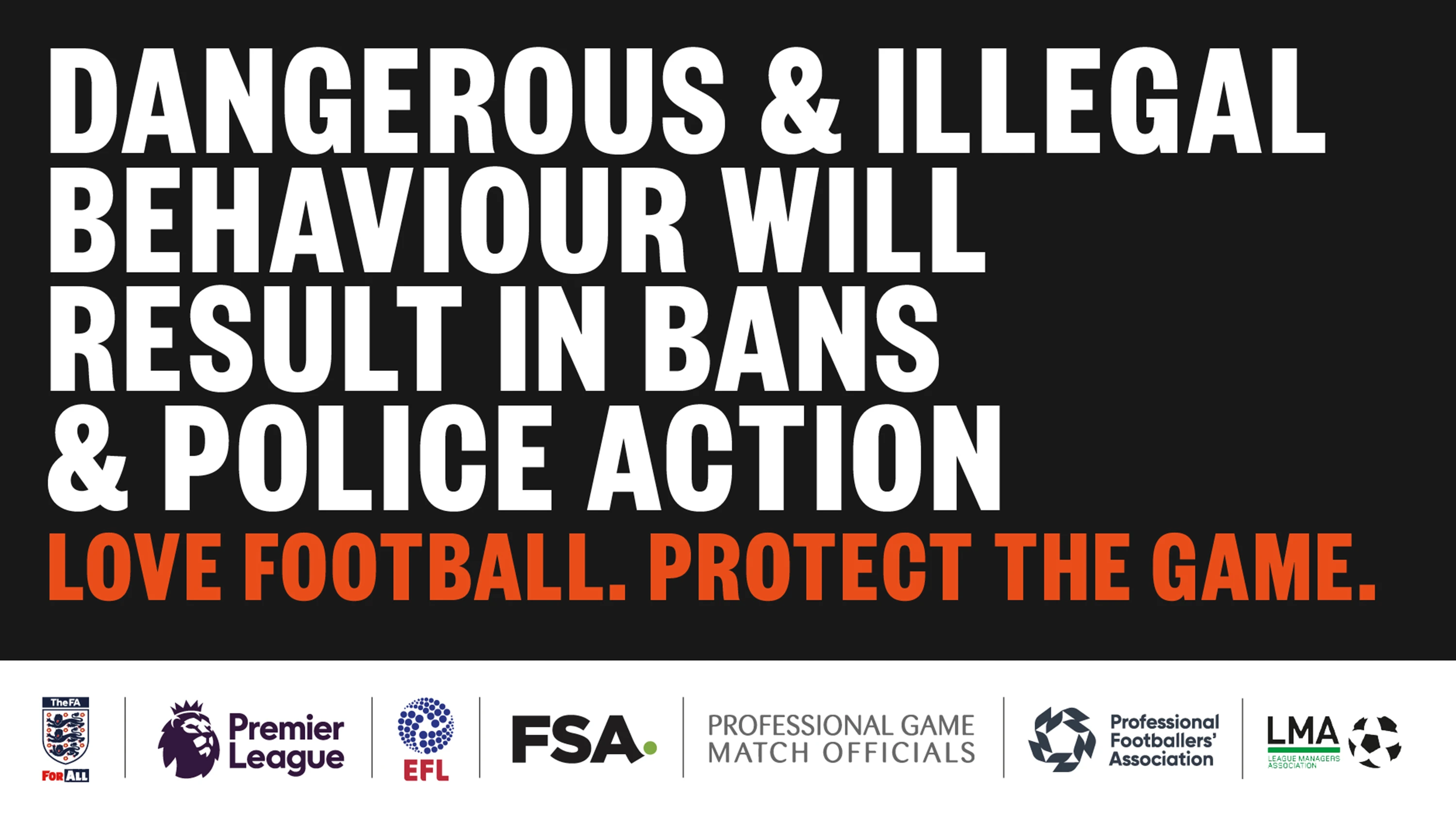 Love Football, Protect the Game graphic