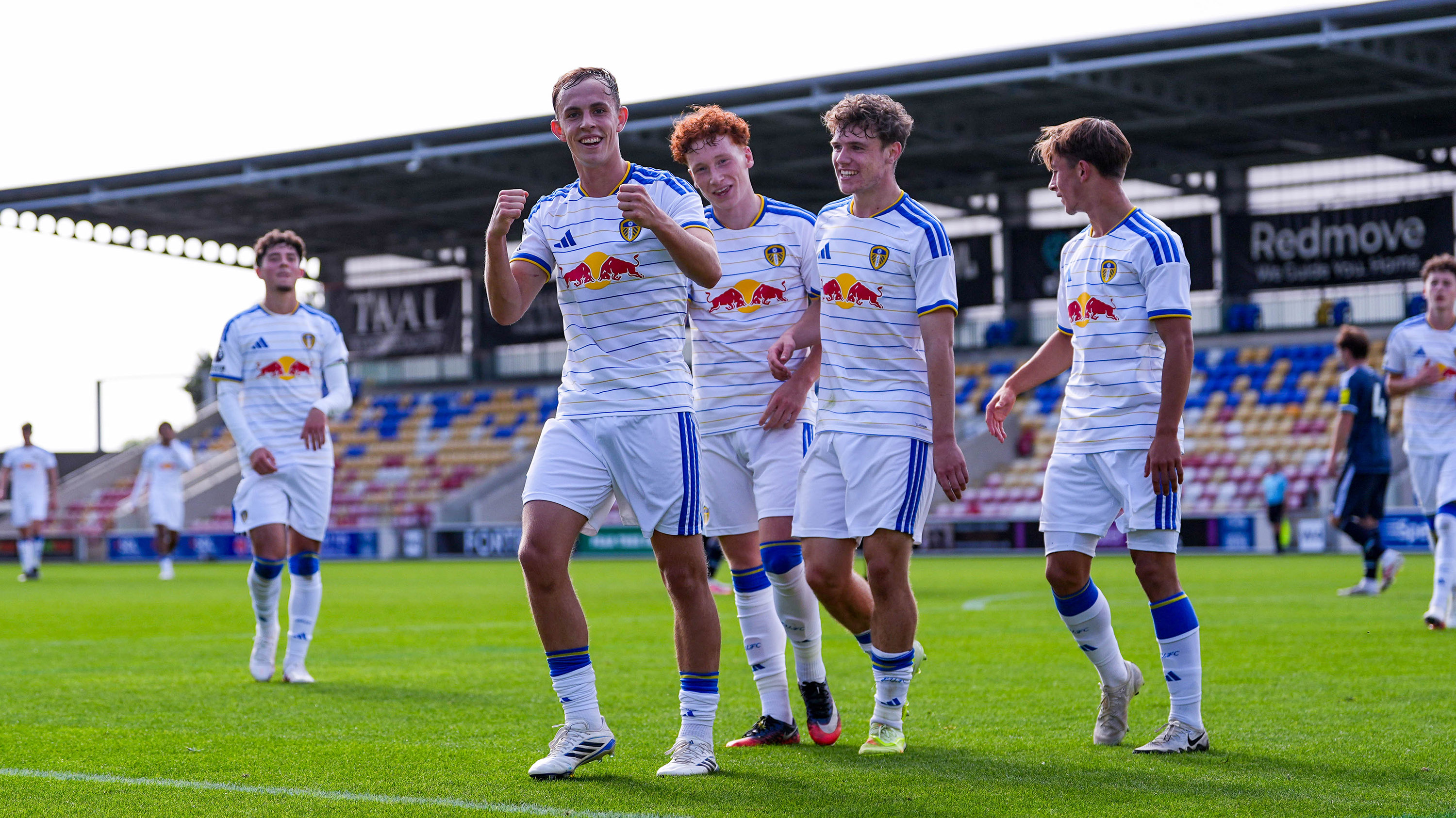 Freddie Lane Goal Cover Newcastle U21s Celebration