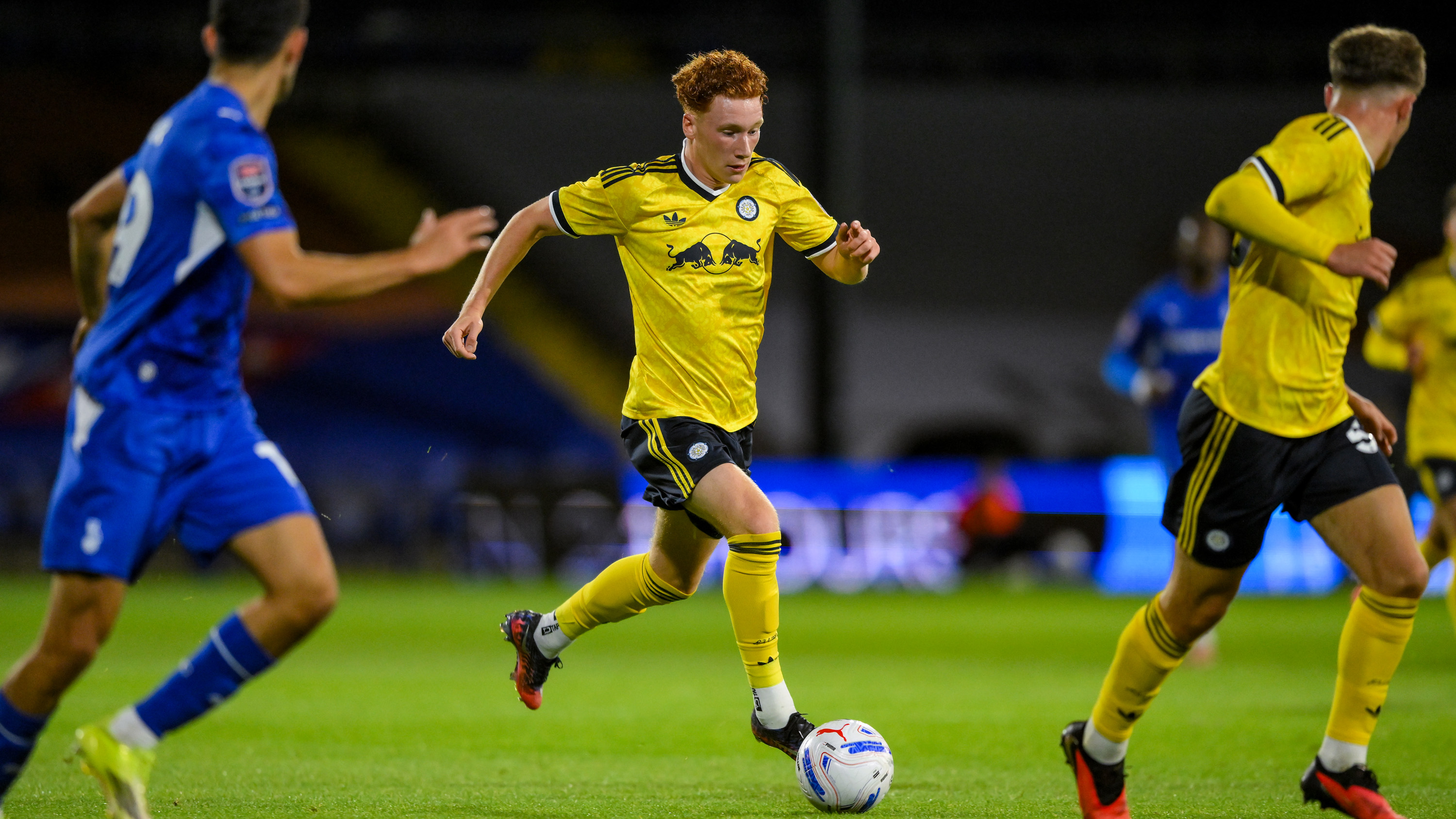 Harvey Vincent action shot vs Oldham Athletic Oct 26