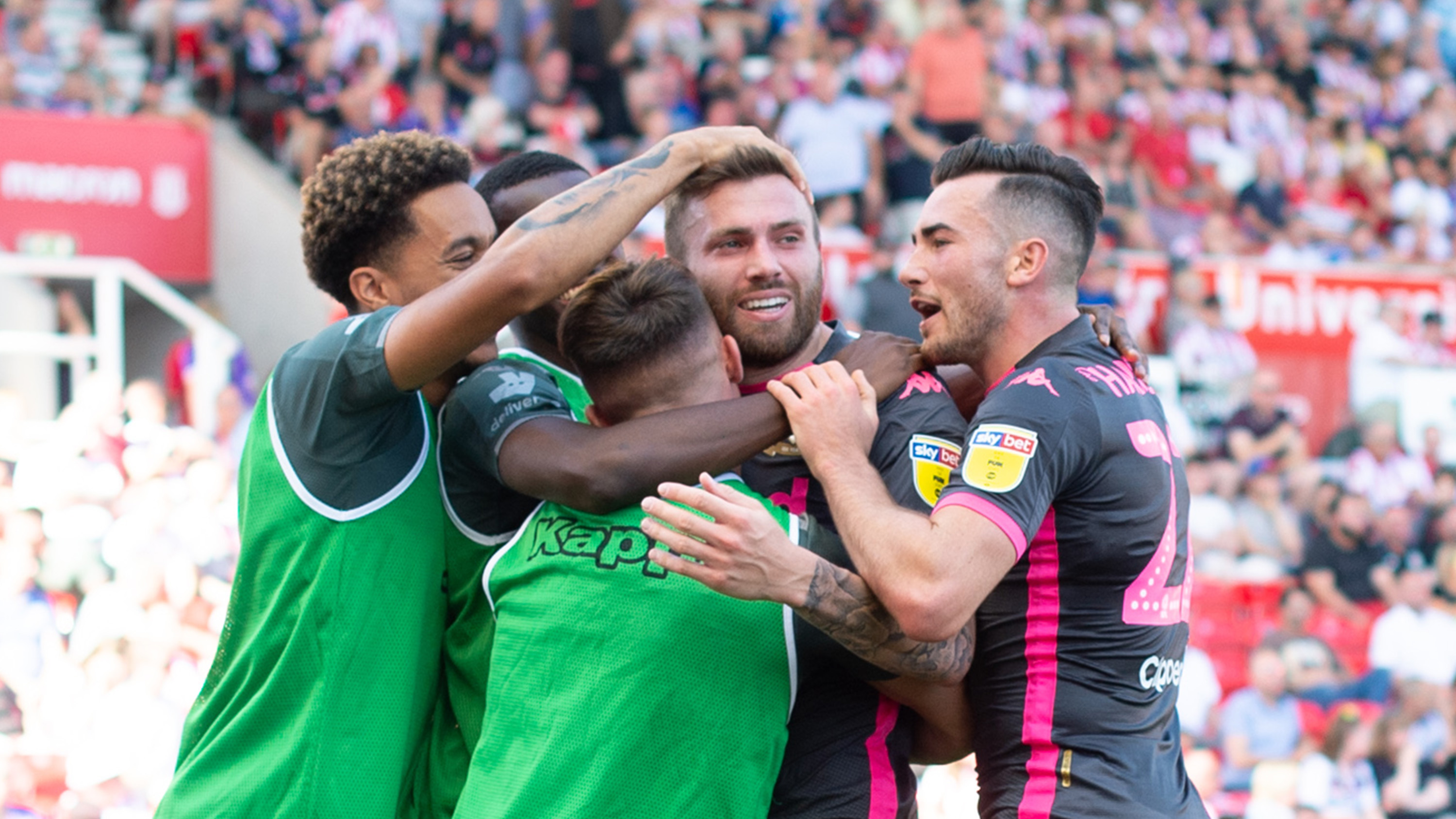 Stuart Dallas Stoke City Celebration