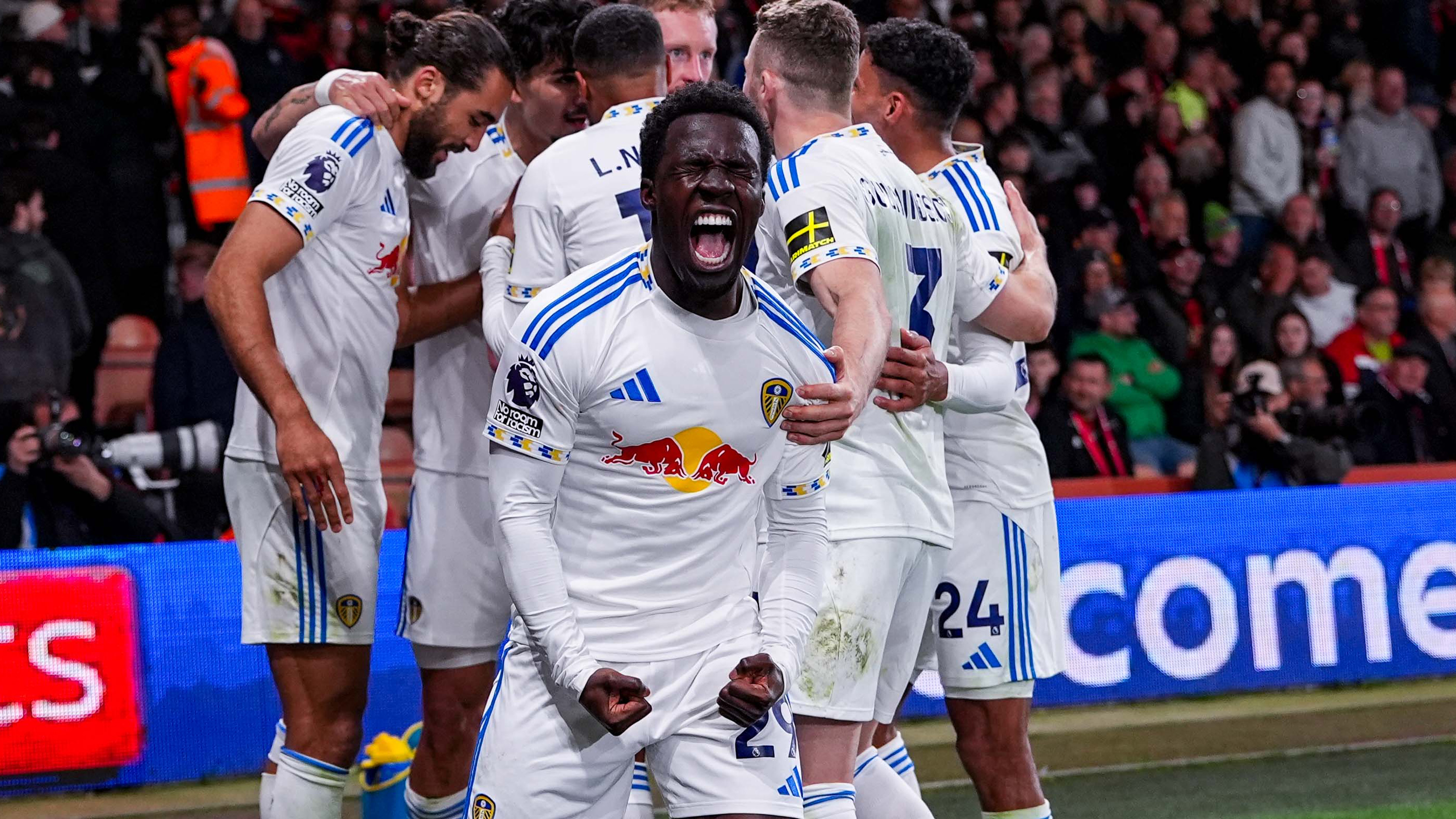 Willy Gnonto Bournemouth Apr 26 Celebration