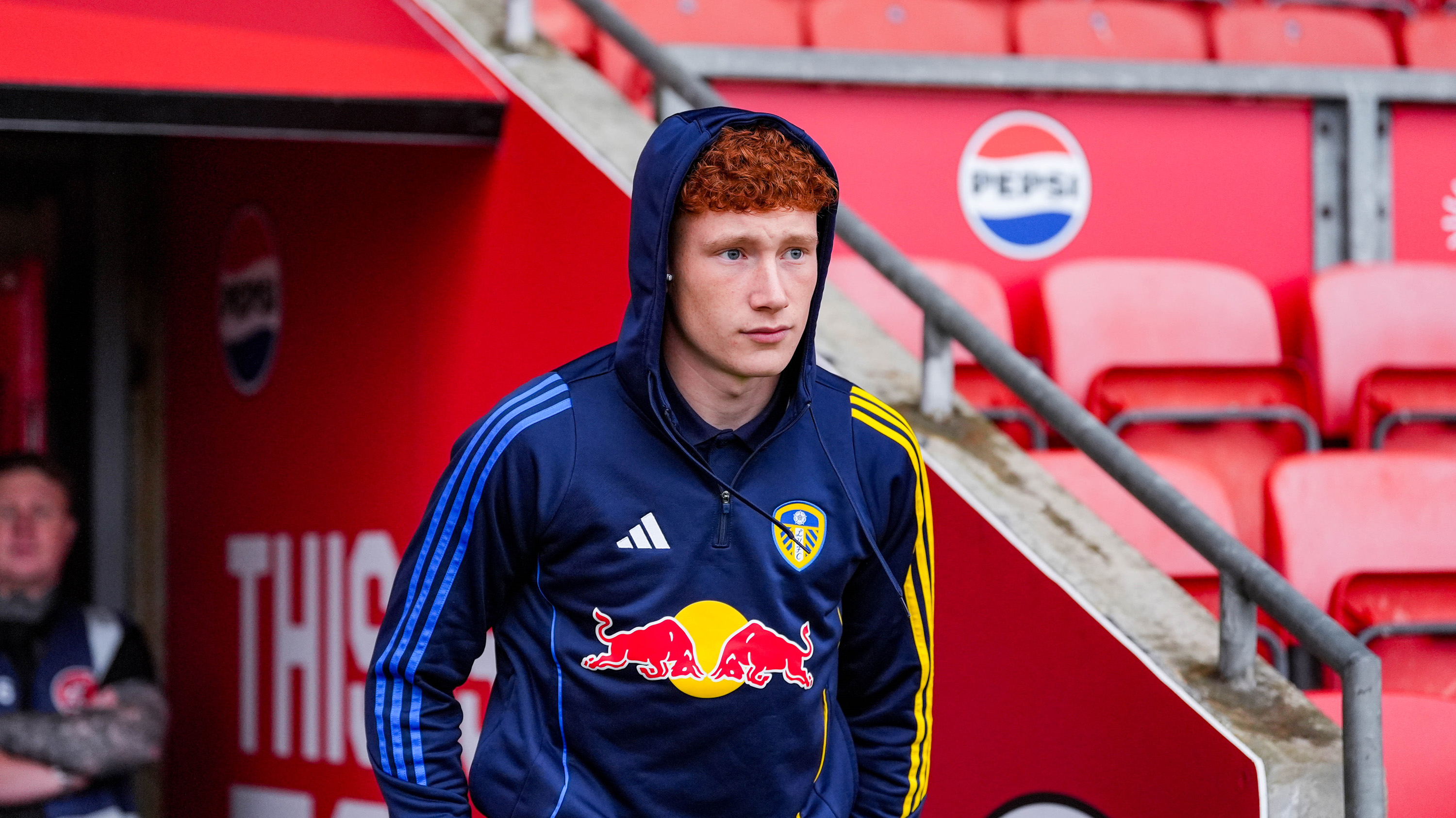 Harvey Vincent vs Fleetwood arrivals