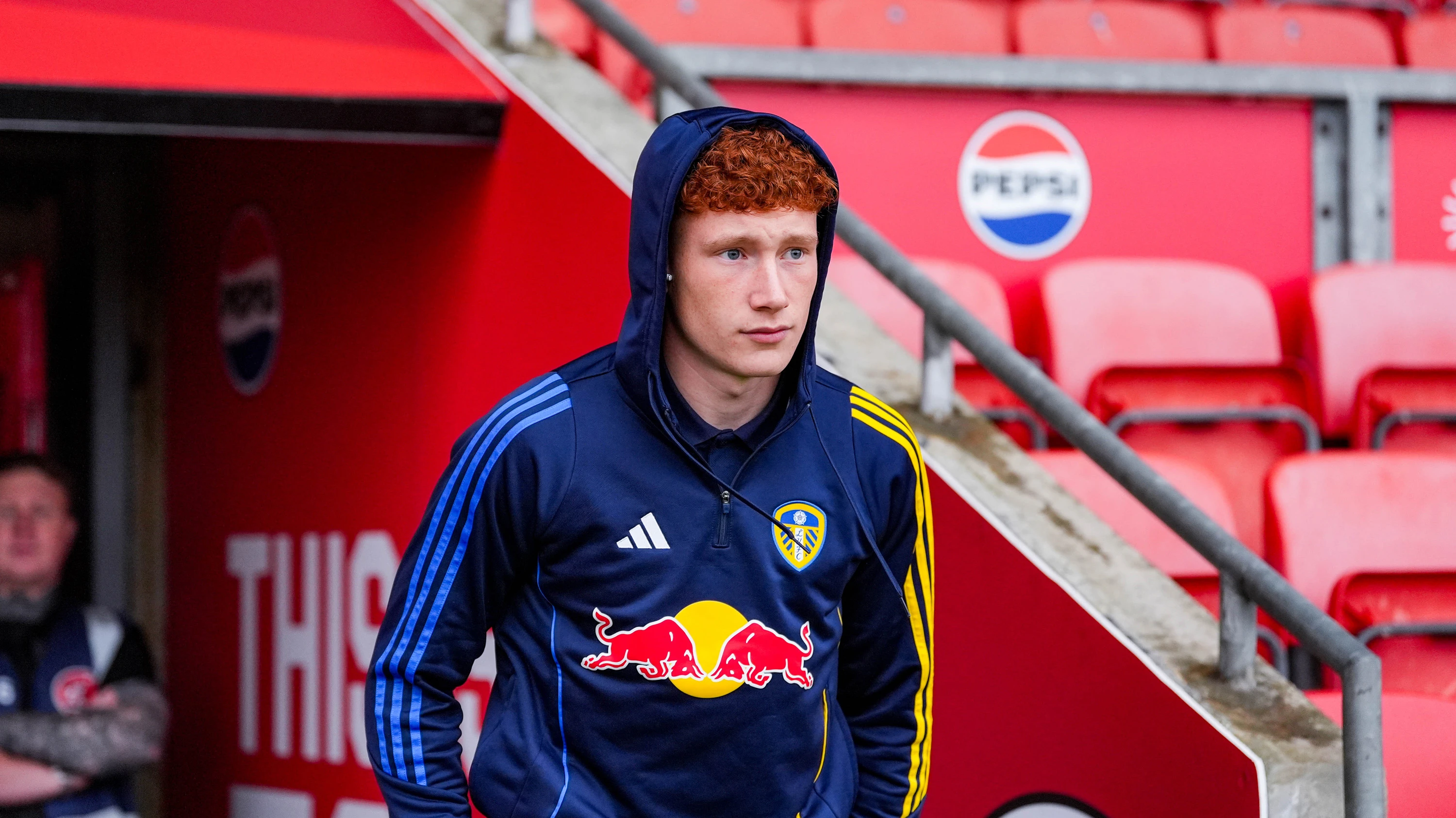 Harvey Vincent vs Fleetwood arrivals