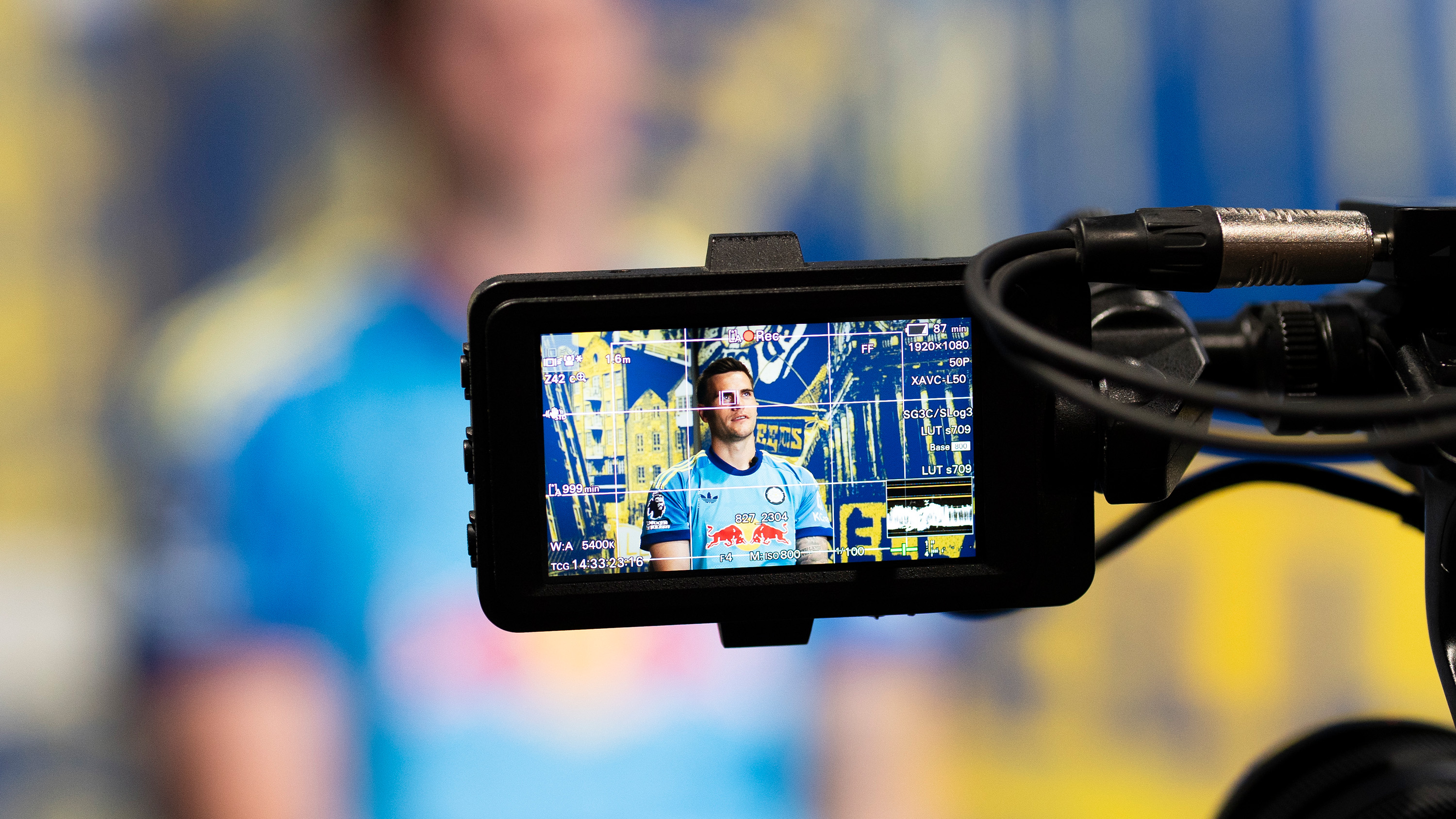 Michael Zetterer Signing Aug 26 Camera viewer filming