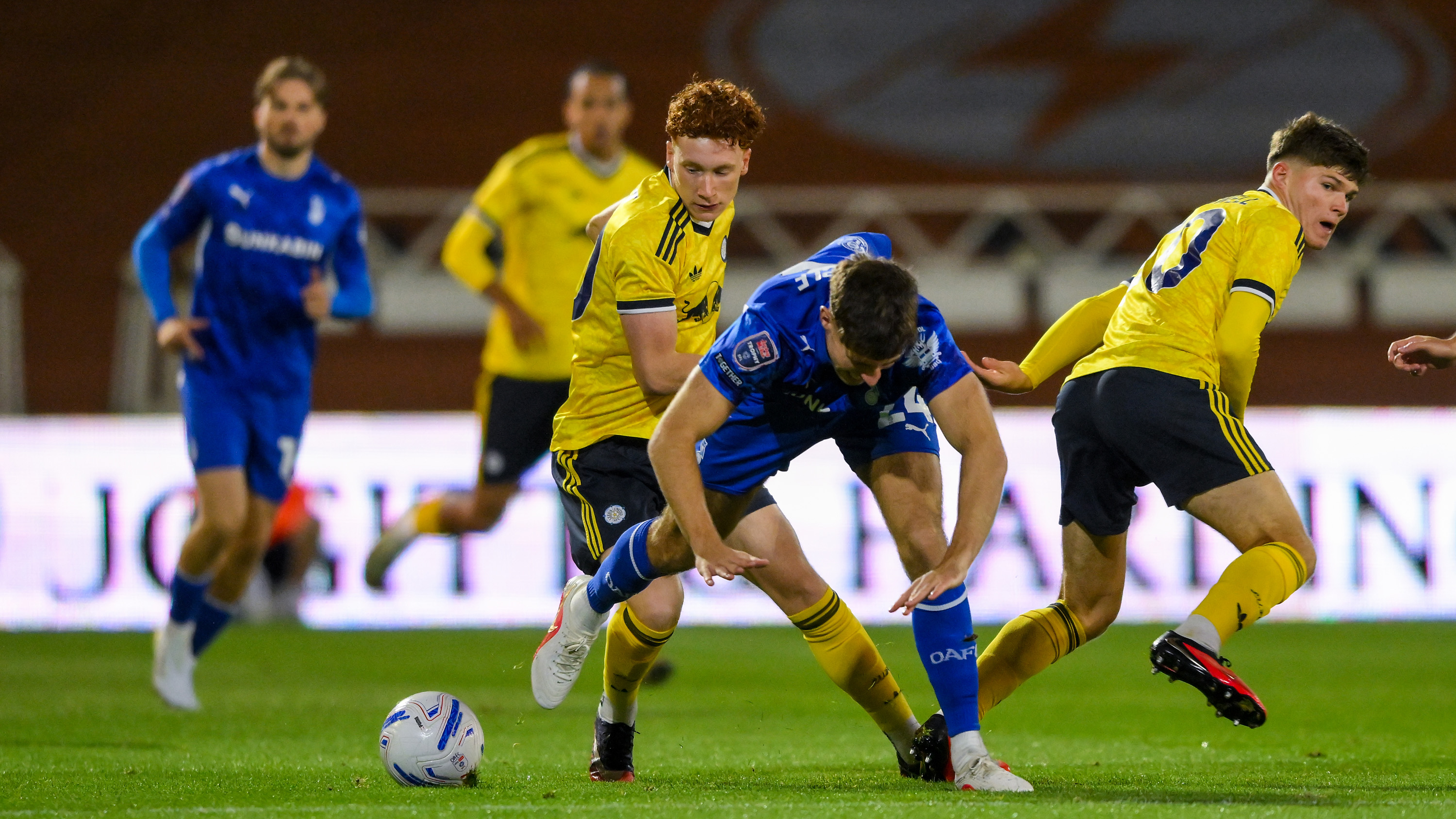 Cover image vs Oldham A EFL Trophy Oct 26 Vincent battling