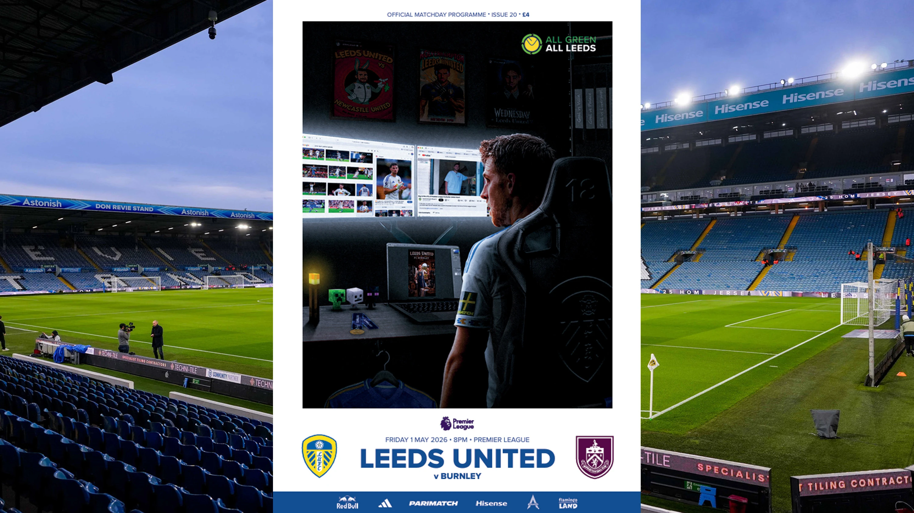 Burnley prog promo cover