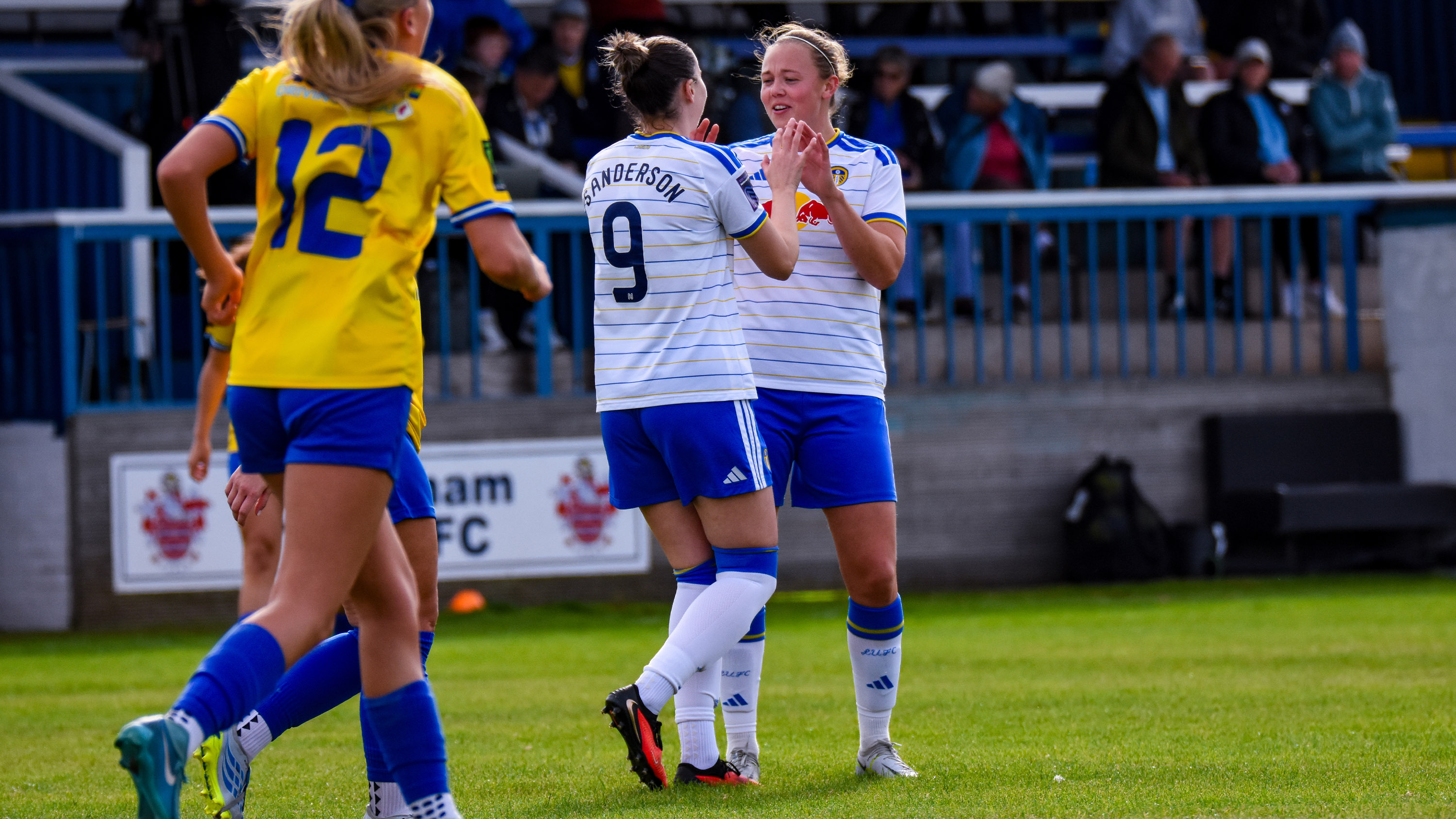 Alice Hughes Goal Stockton (A) Oct 04 Celebration