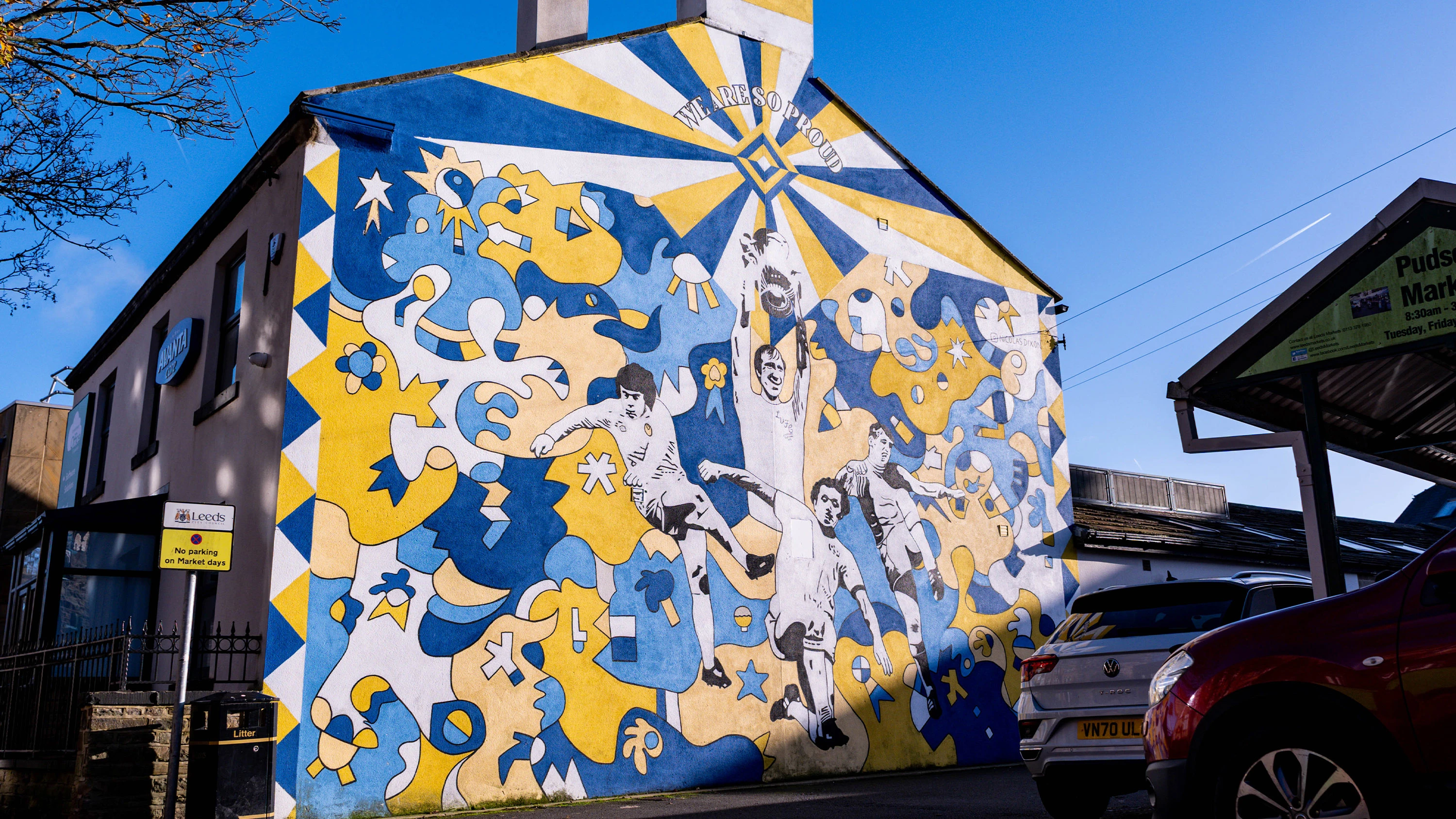 Legends Mural Pudsey