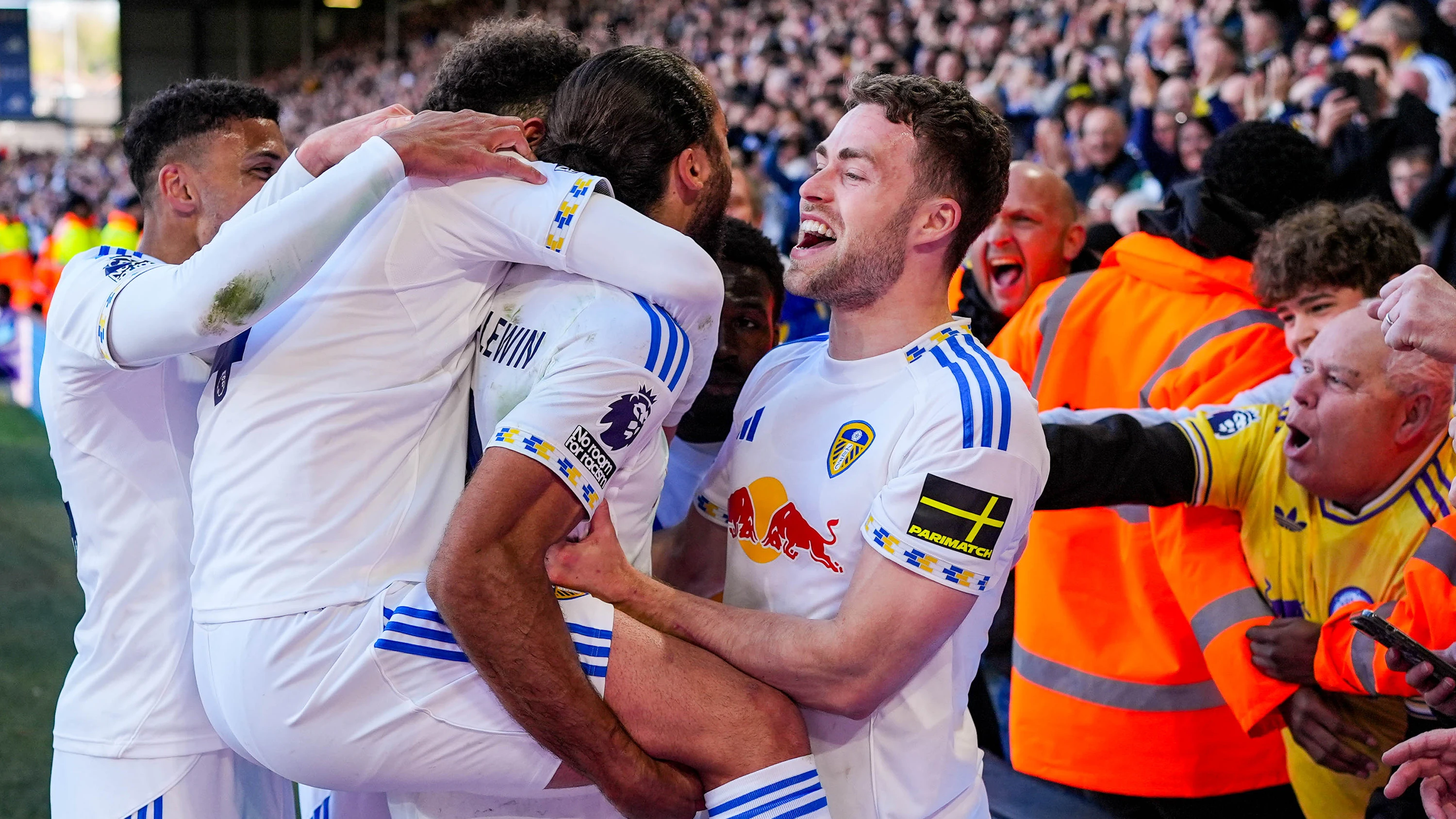 Gabriel Gudmundsson Wolves Apr 26 Celebration