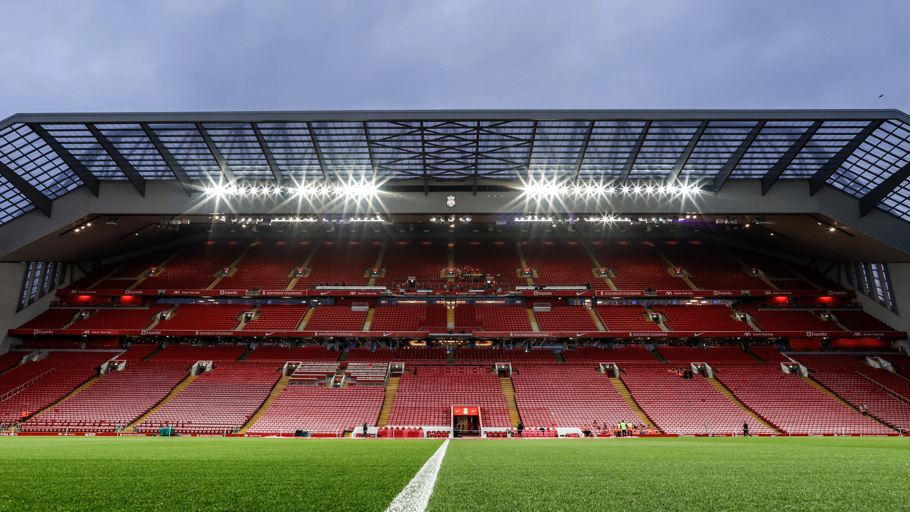Anfield main stand