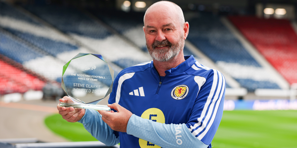 Image: Steve Clarke inducted into Scottish Football Hall of Fame [Migrated]