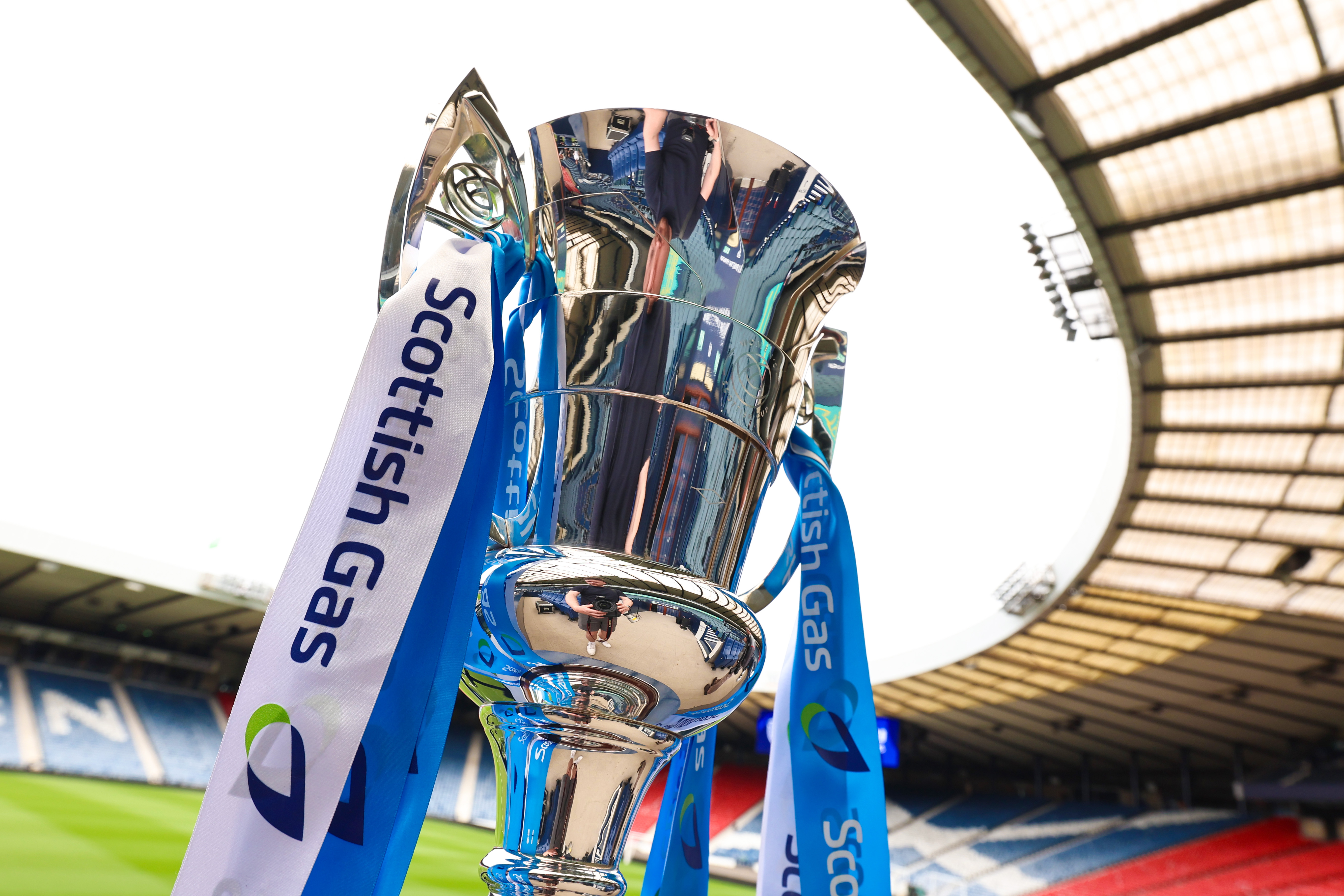 A general view of the Scottish Gas Women's Scottish Cup trophy