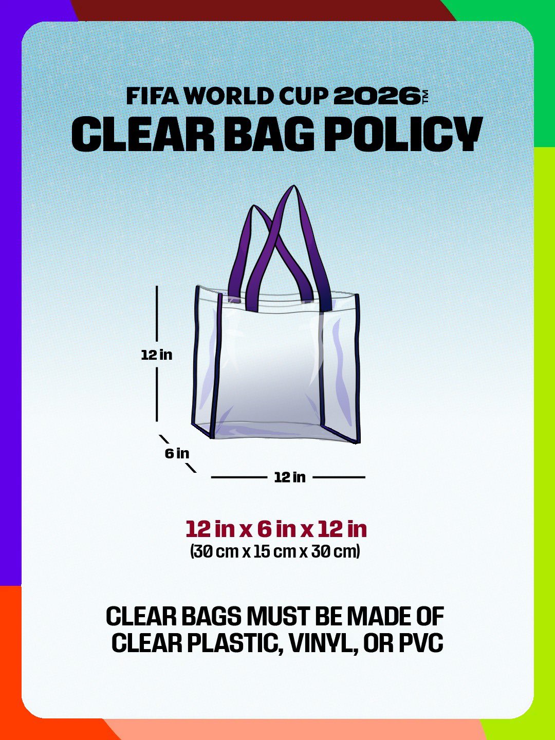 Clear Bag Policy
