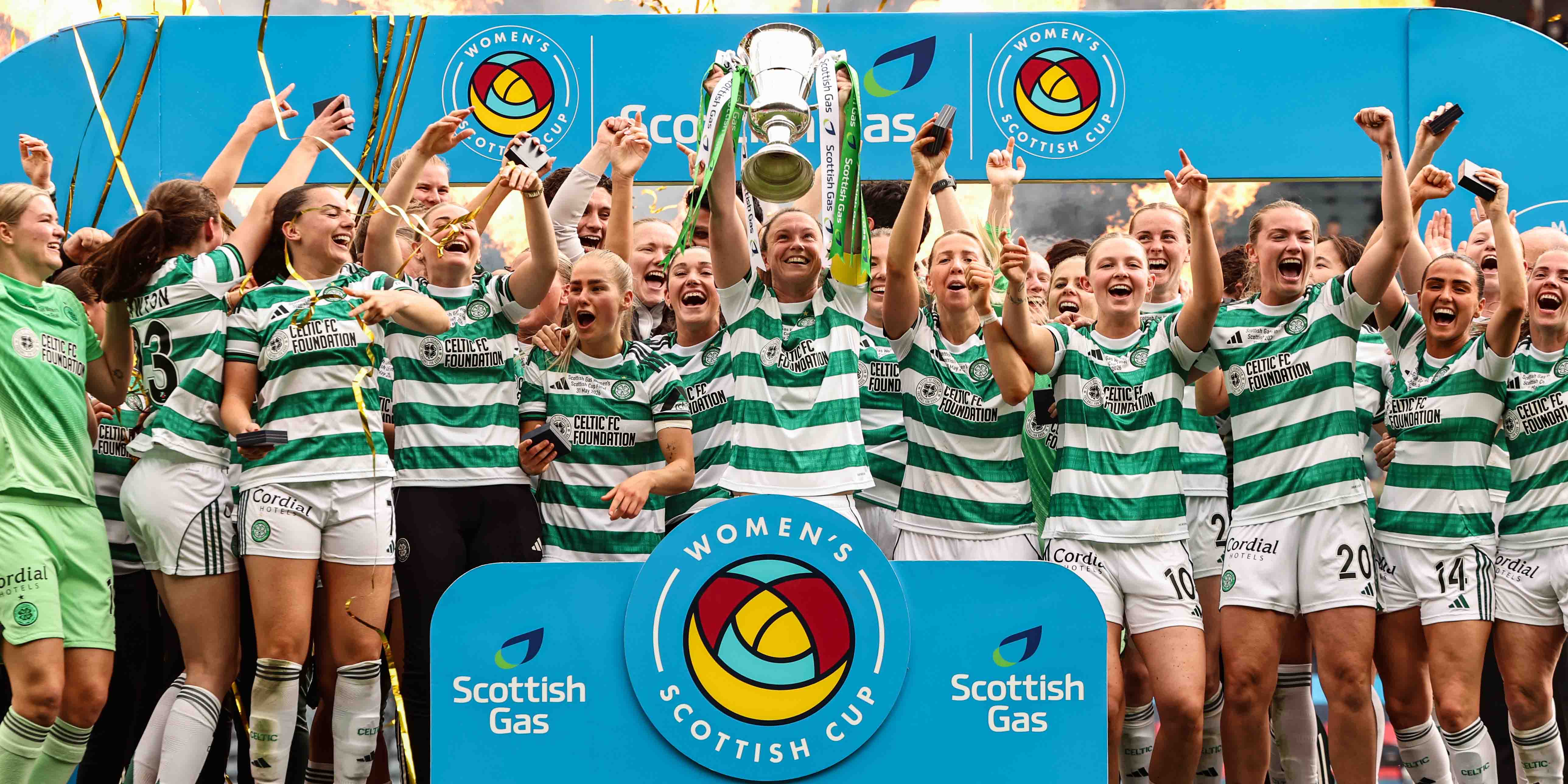 Image: Ten-player Celtic reclaim Scottish Gas Women's Scottish Cup with victory over Rangers [Migrat