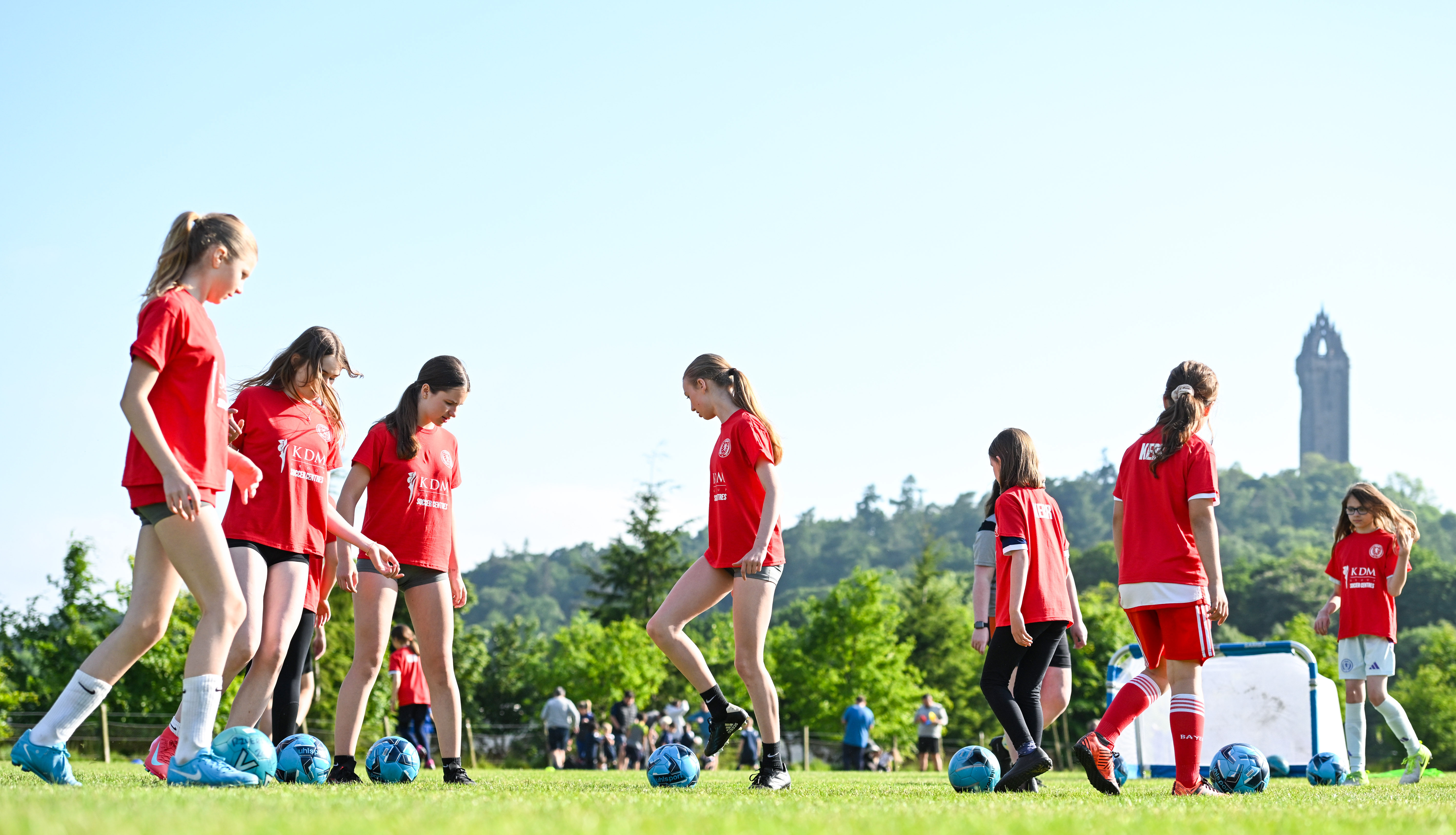 Image: Participation levels at all-time high as football becomes top sport for girls and women in Sc