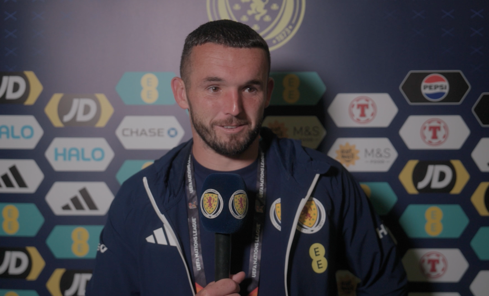 John McGinn Slovenia Post-Match