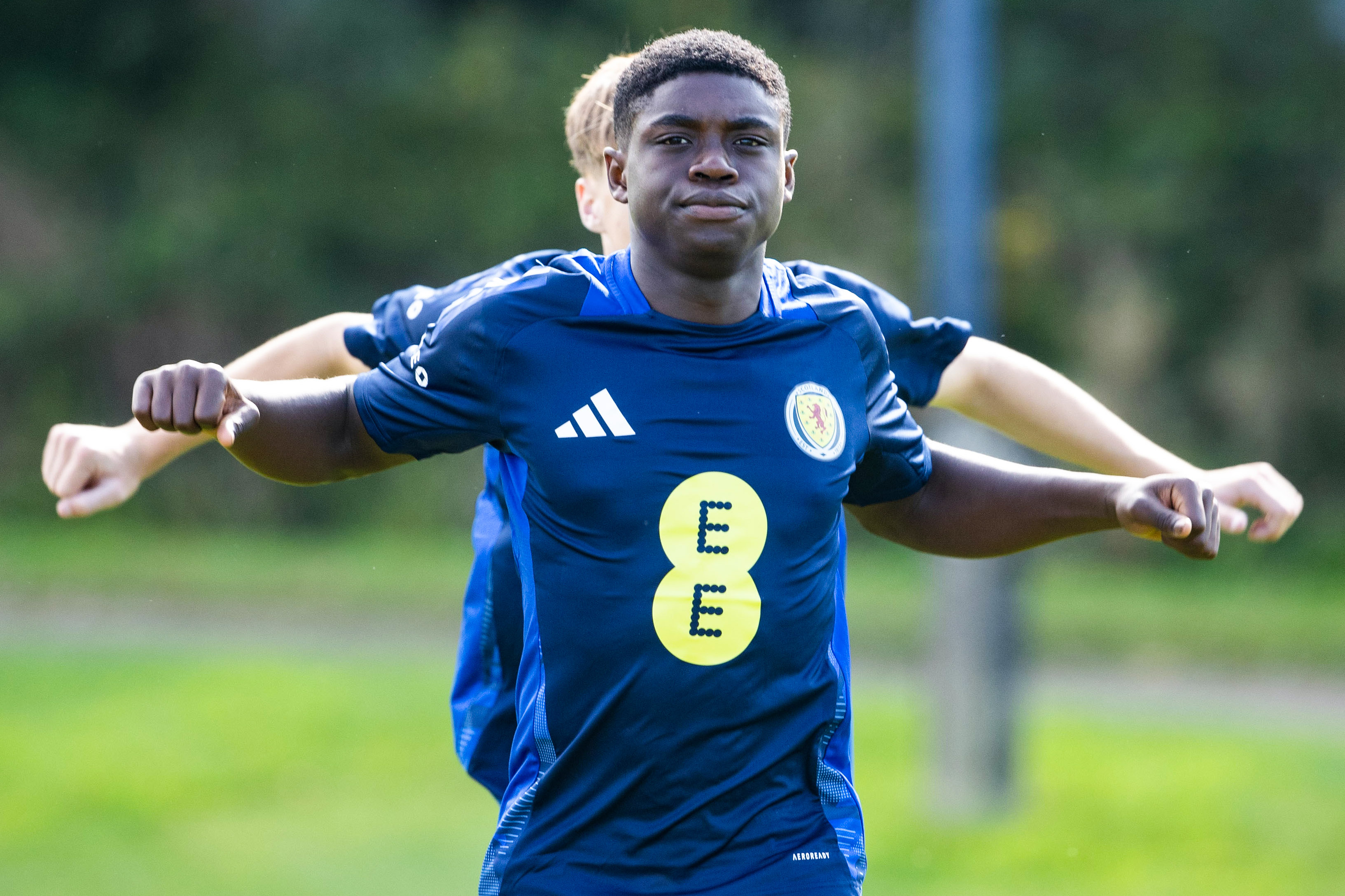 Andrew Fasanya U16s Training