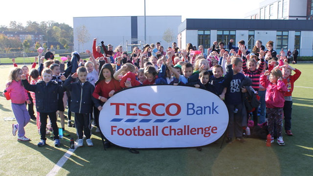 Image: Tesco Bank Football Challenge visits Stirling [Migrated]