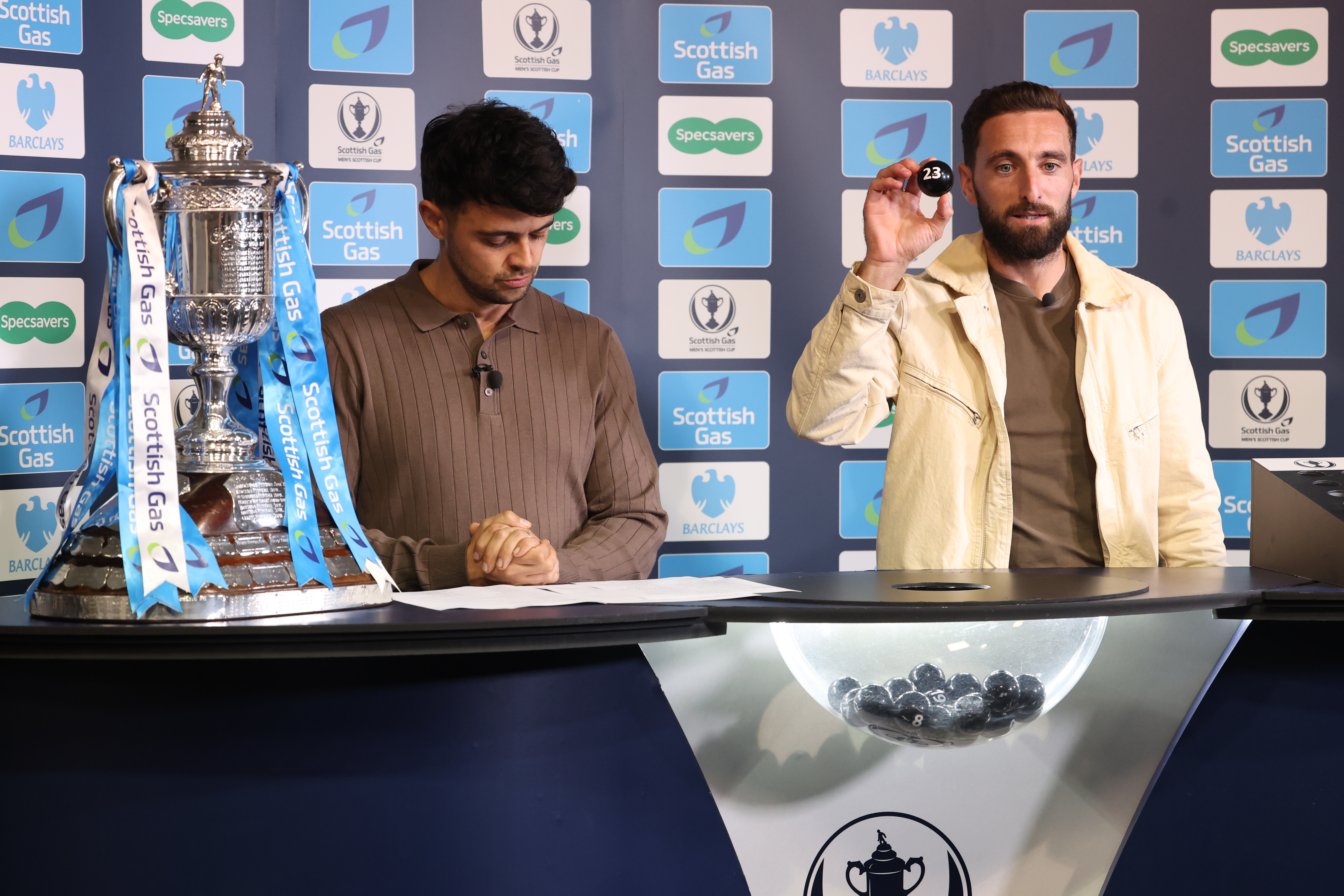 Graeme Shinnie Scottish Cup Draw